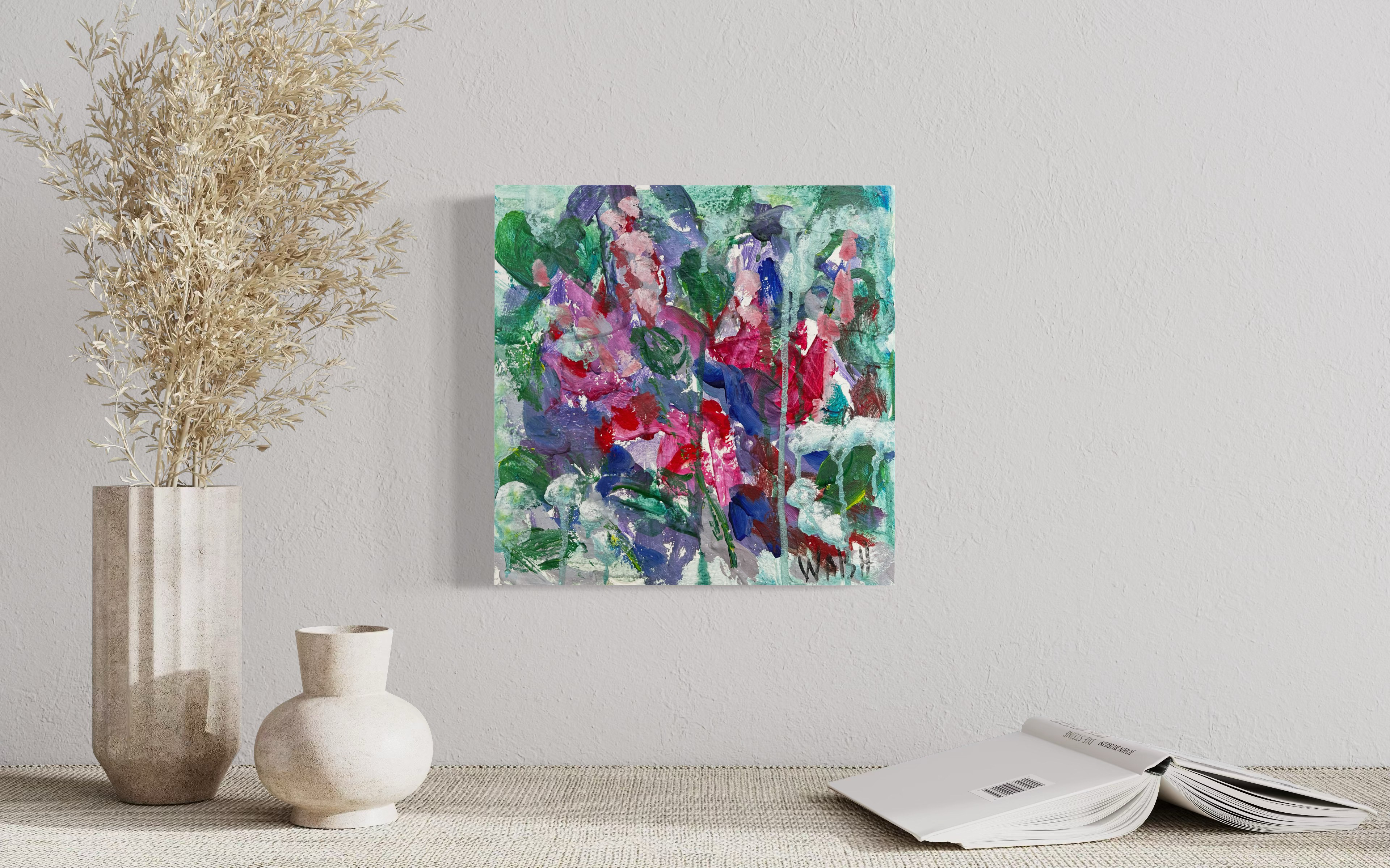 Disponible, De ma fenêtre, 12 x 12 , acrylique