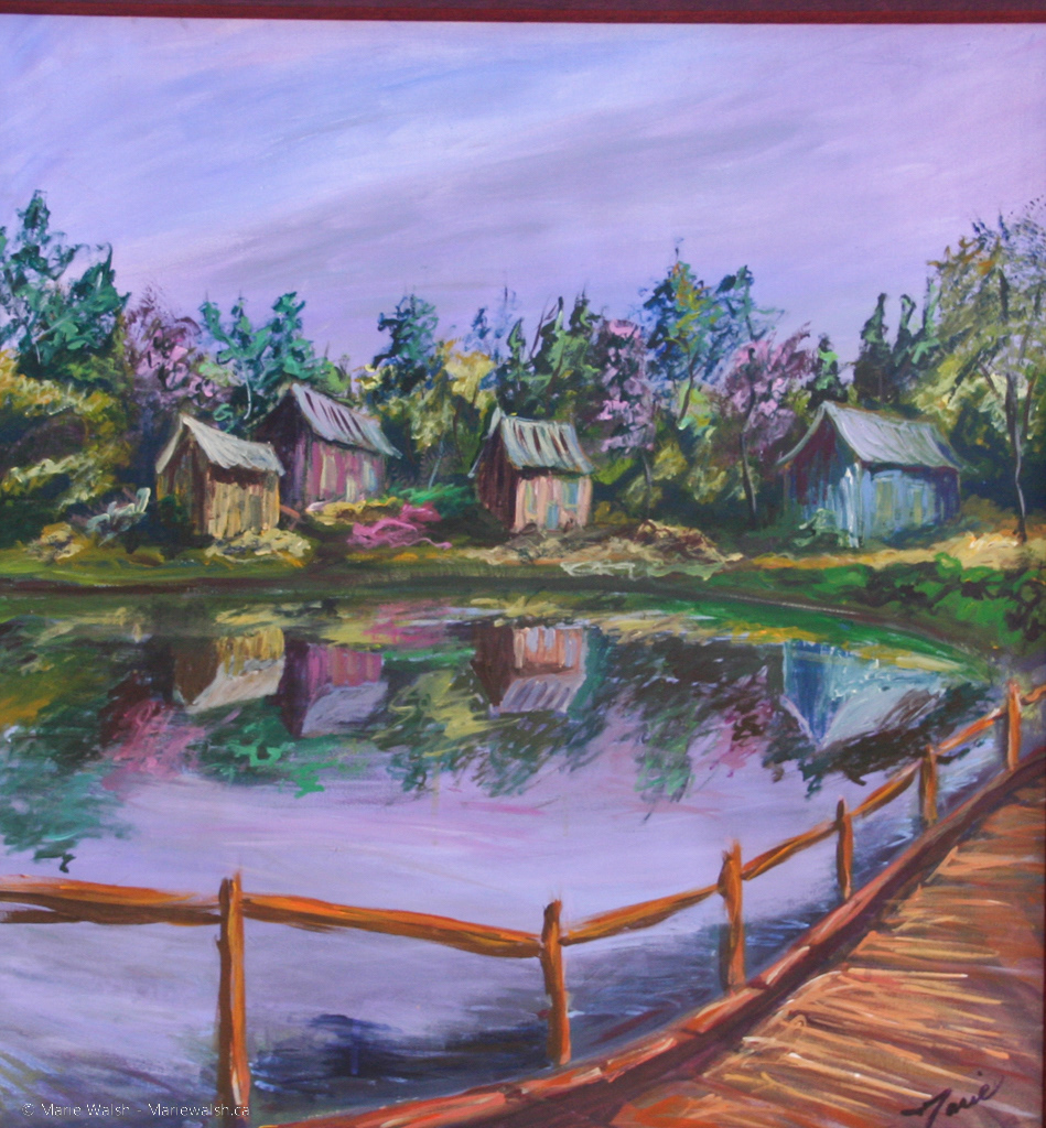 De retour, 27 x 29, 2006, acrylique sur tissus (2006)  