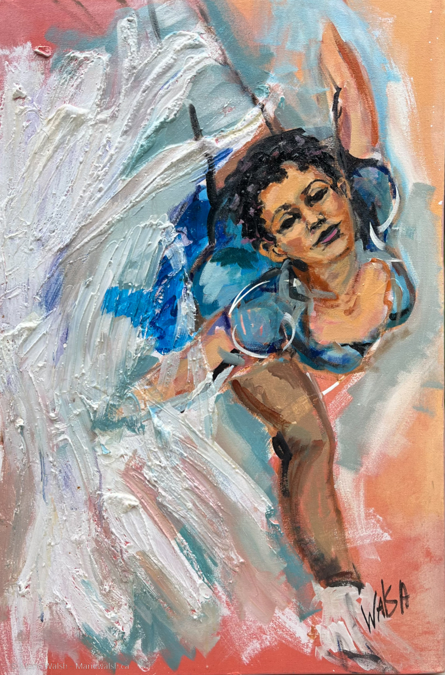 Légèreté, acrylique et autres, 24 x 36 (2013)