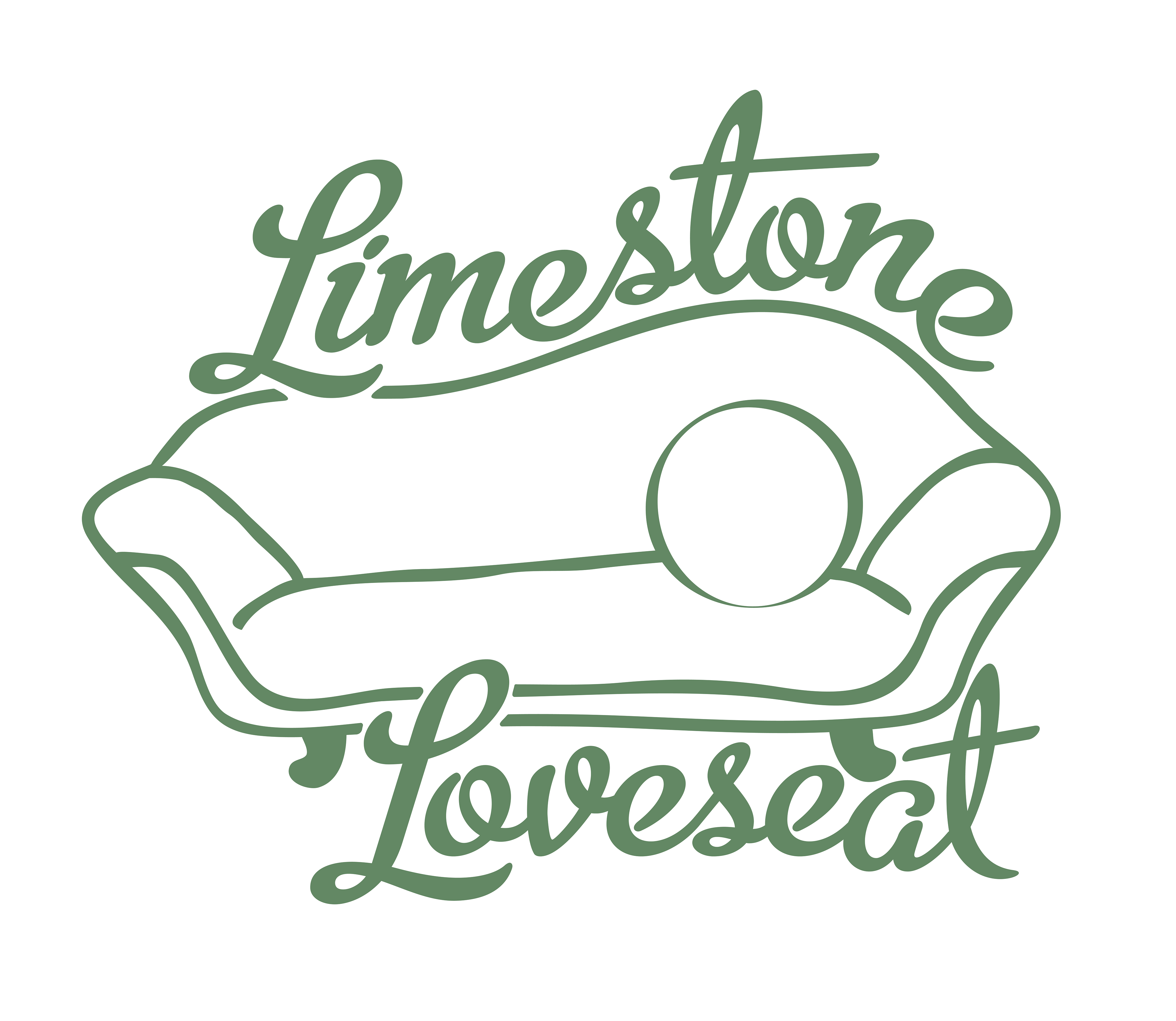 Limestone Loveseat