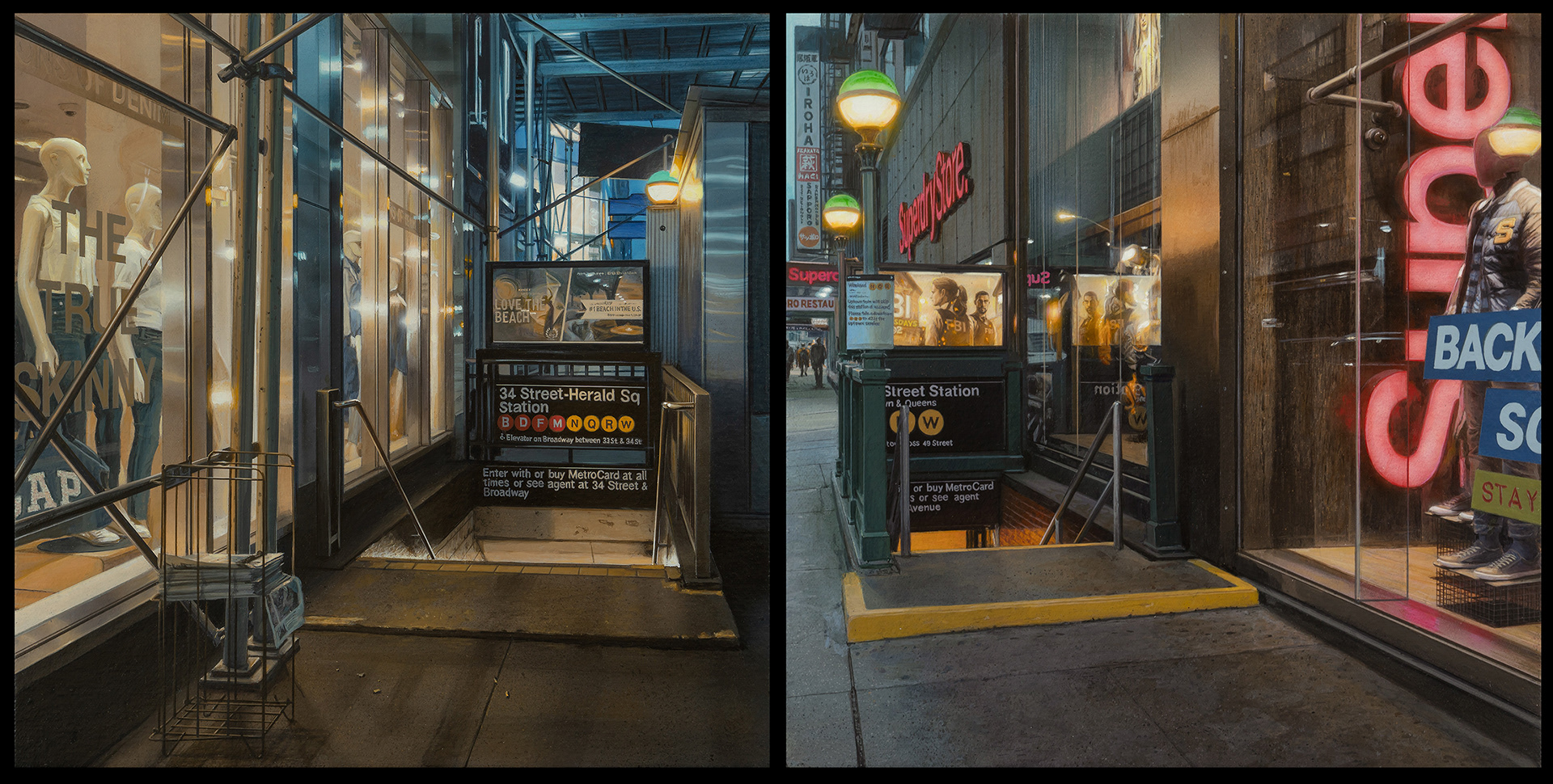  New York(34st)  -  New York(49st)