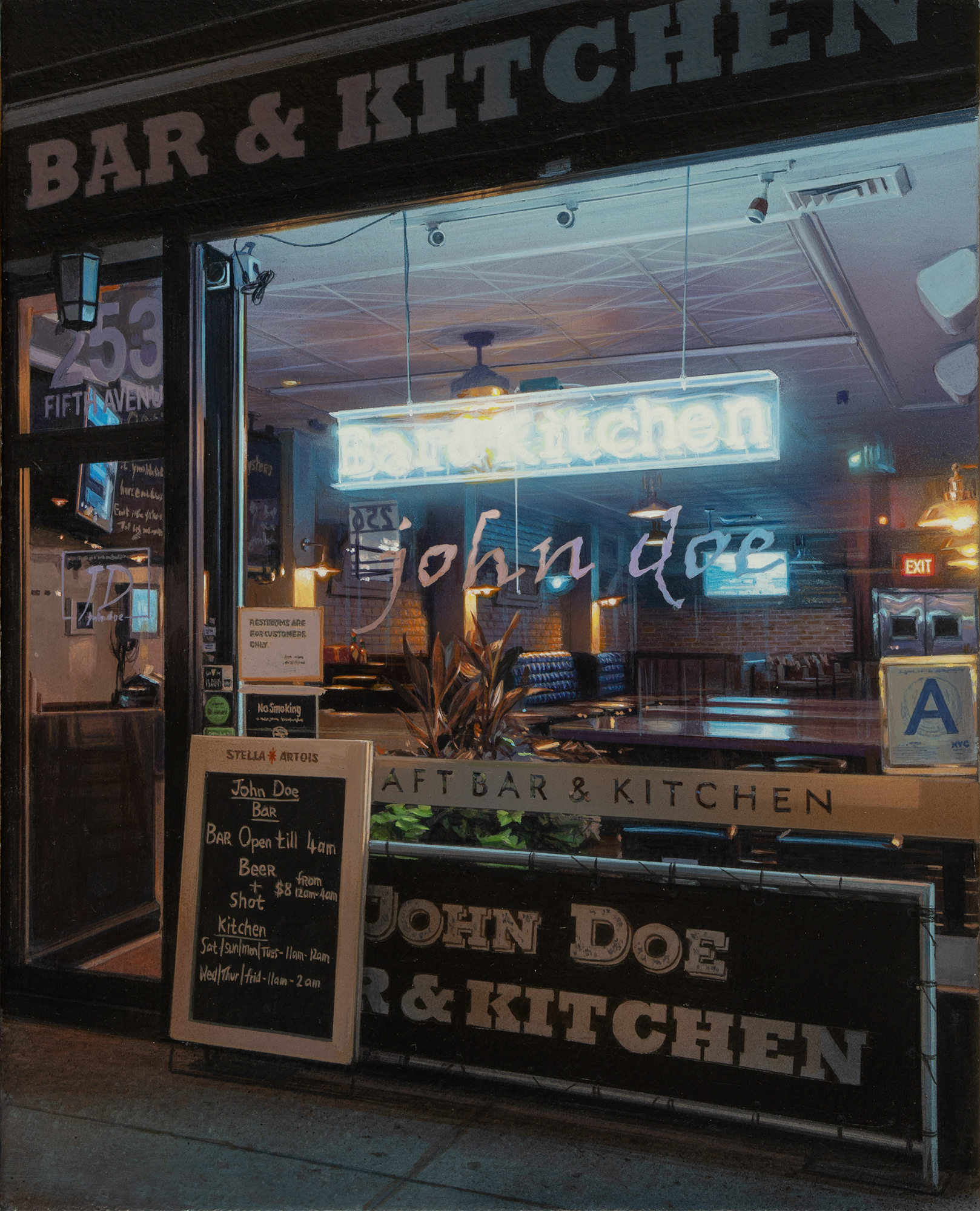 John Doe, 2028, 8x10in