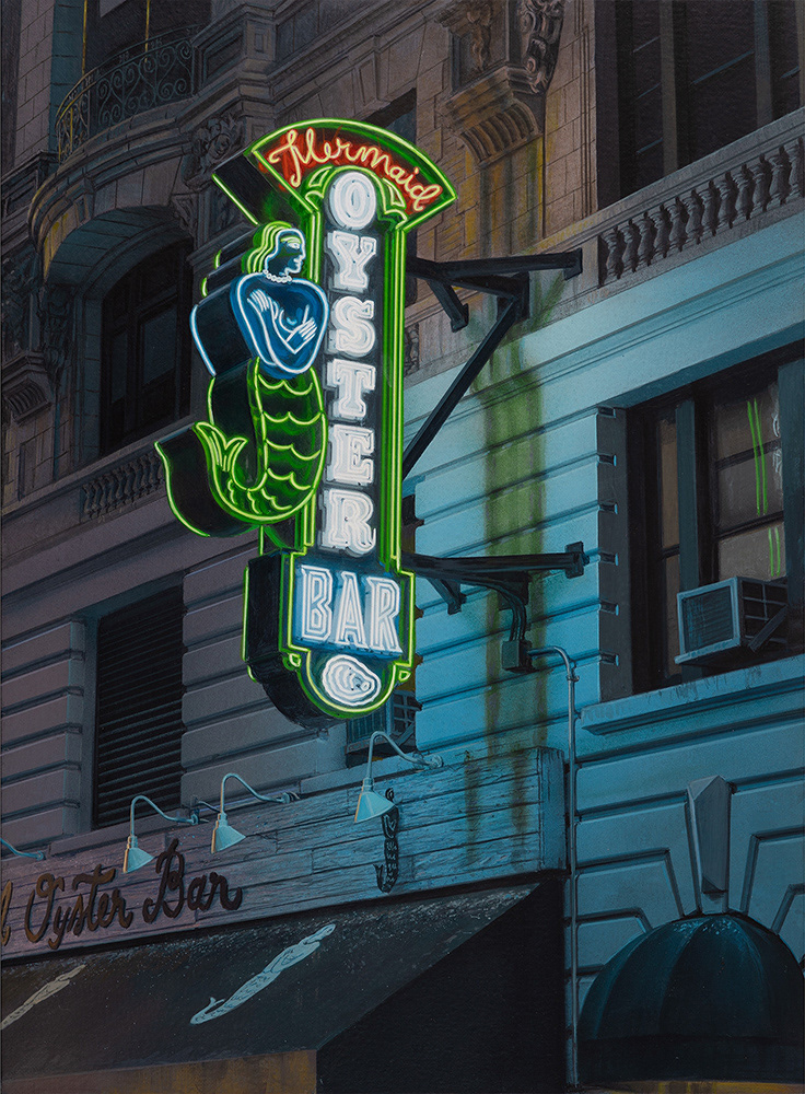 Mermaid#2, 2025, 333x44.5cm