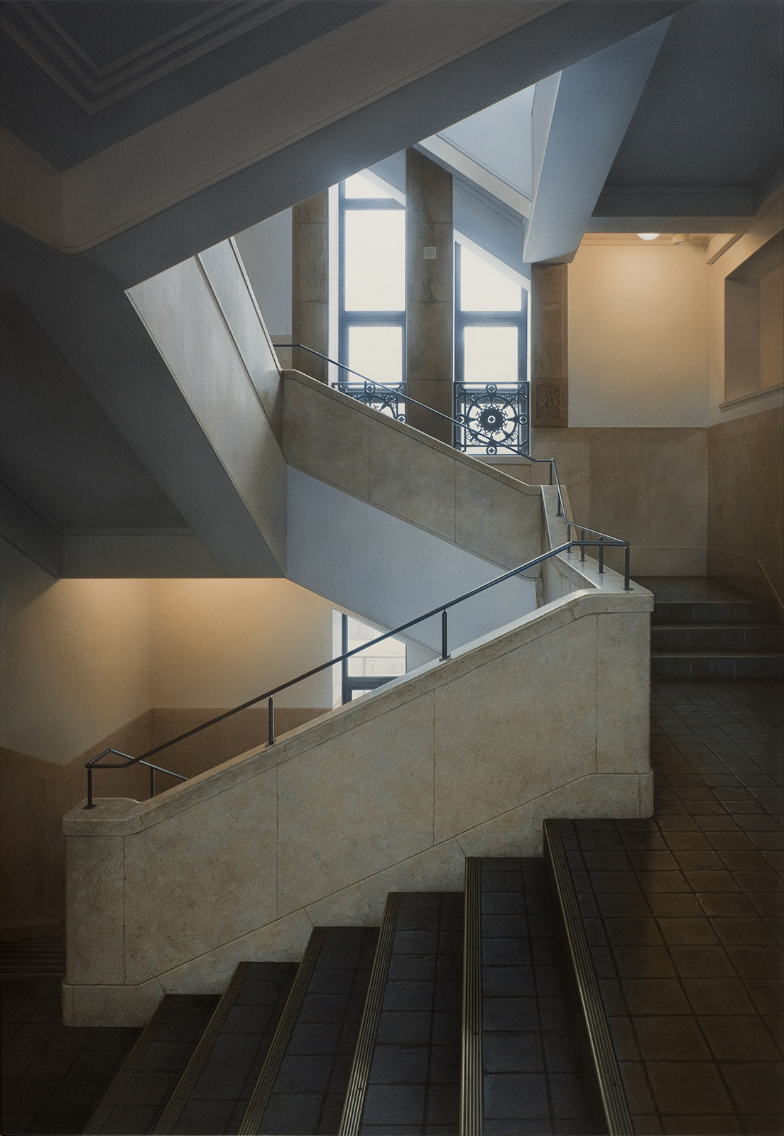 Stairway#9,2011,116.7x80.3cm