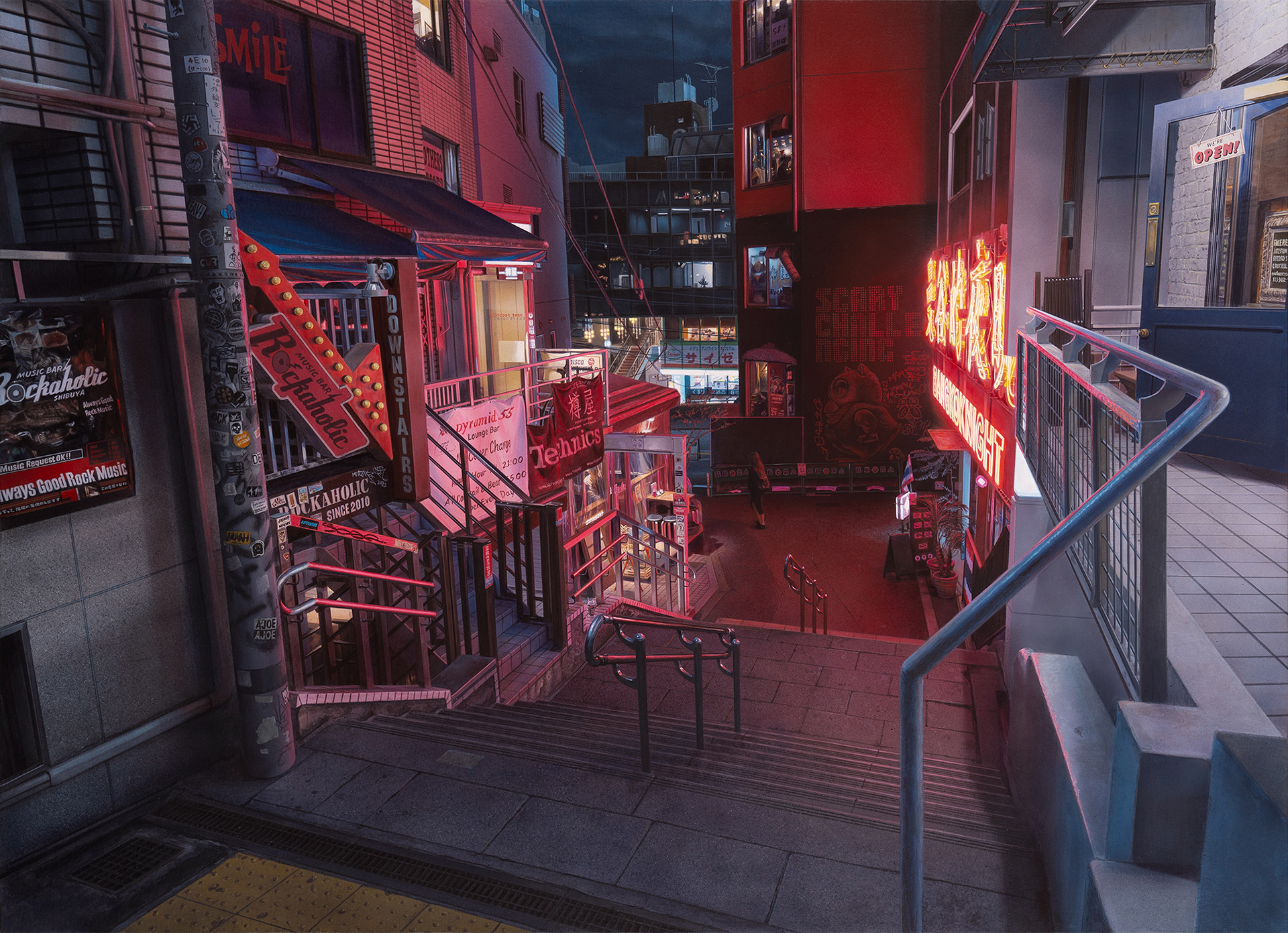 Udagawa, 2024, 72.7x100cm