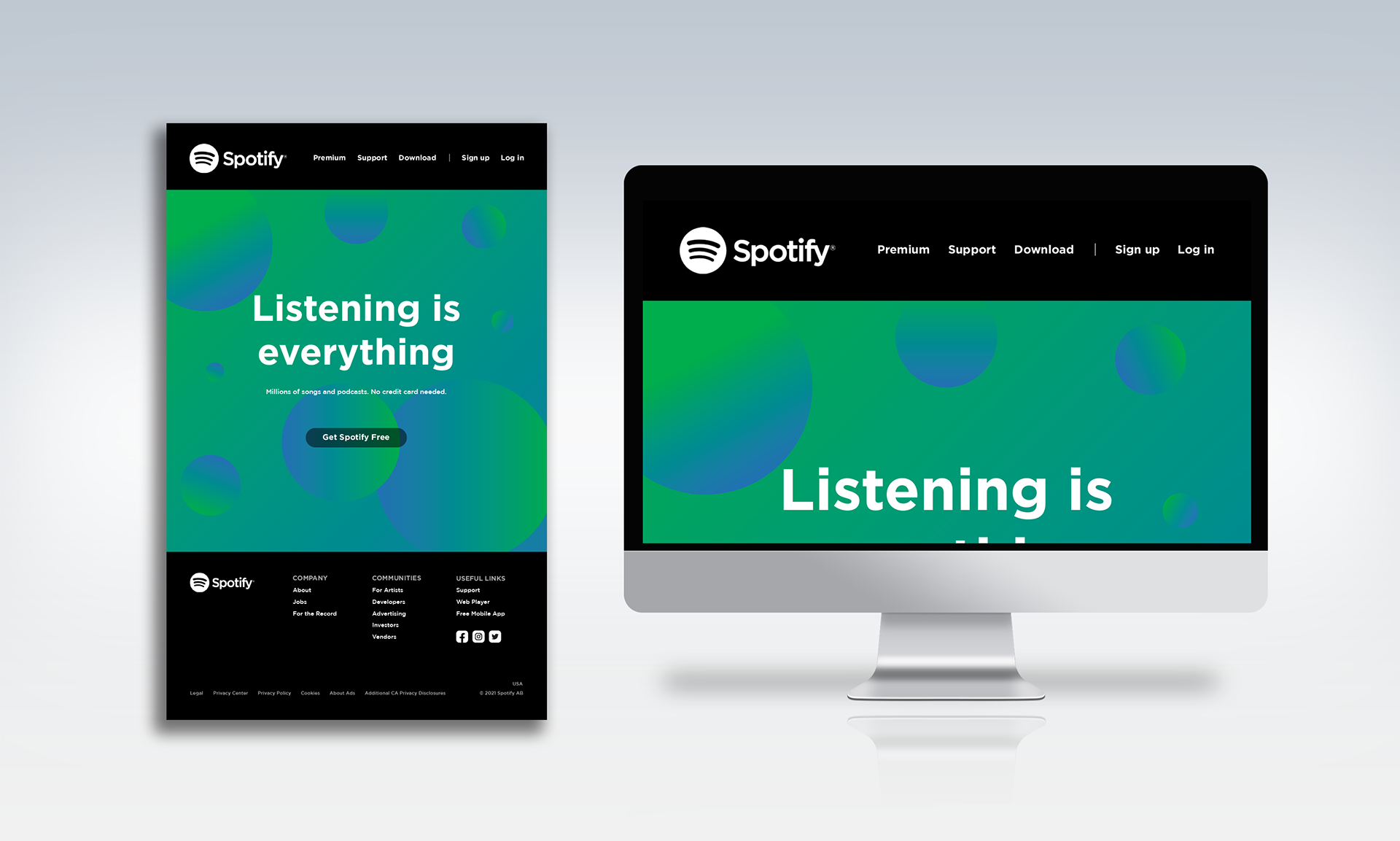 Redesigning Spotify!. Maintaining the leader's position in…, by Petra