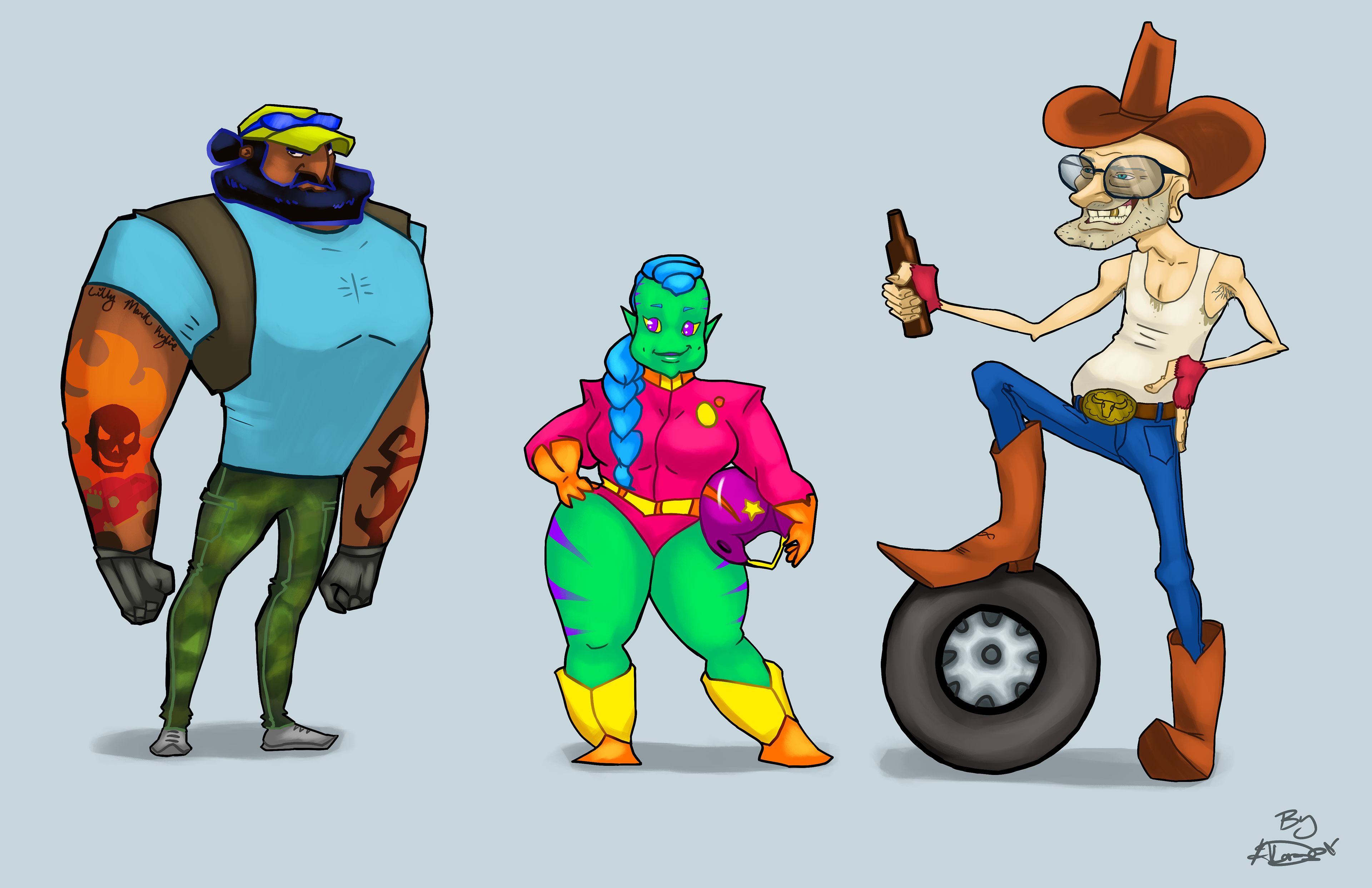 The Monster Truck Drivers