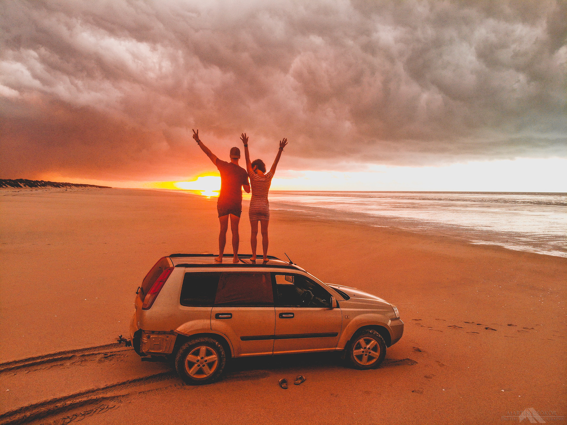 created by dji camera