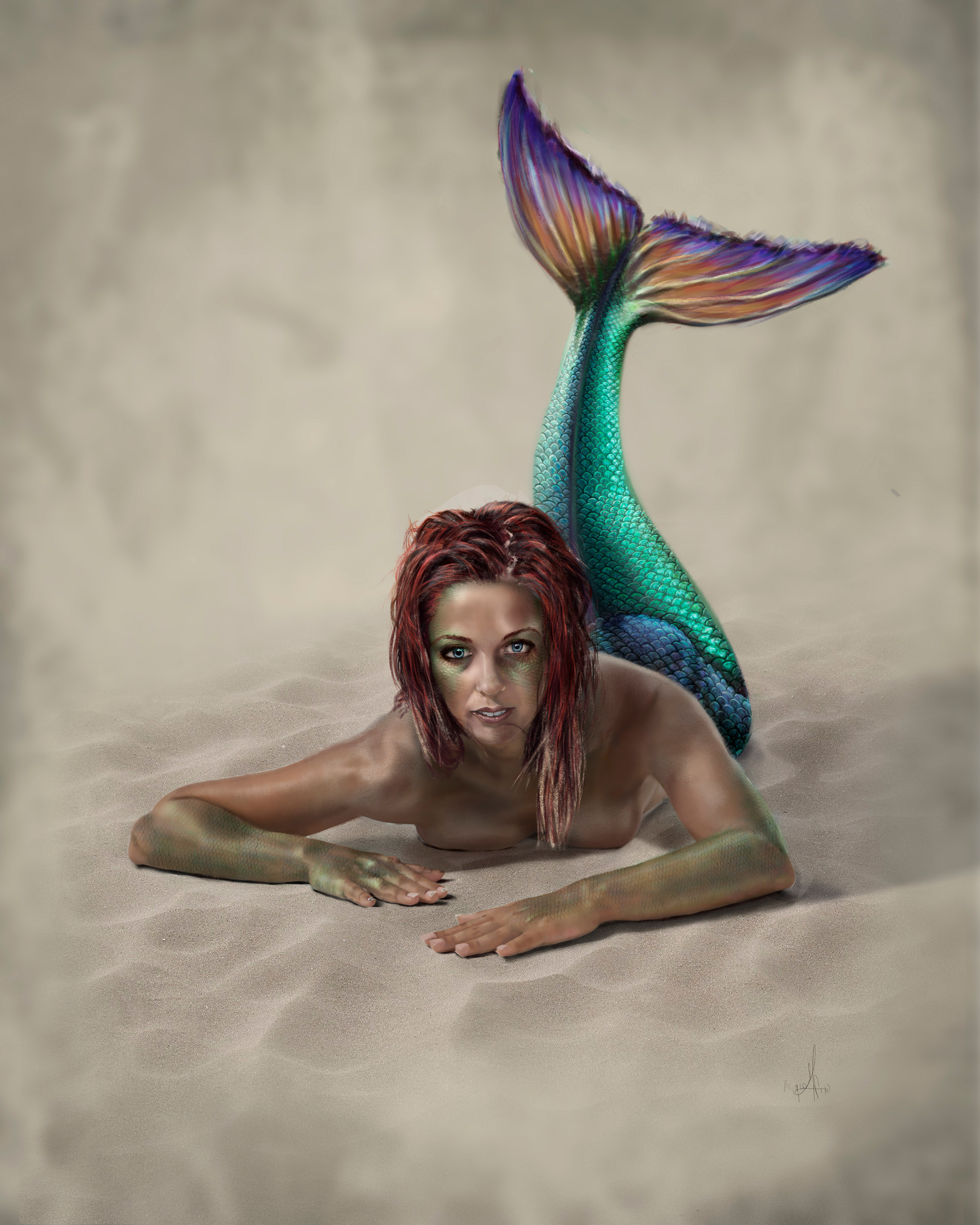 Concepto de Ariel cuerpo entero/Full body Ariel concept