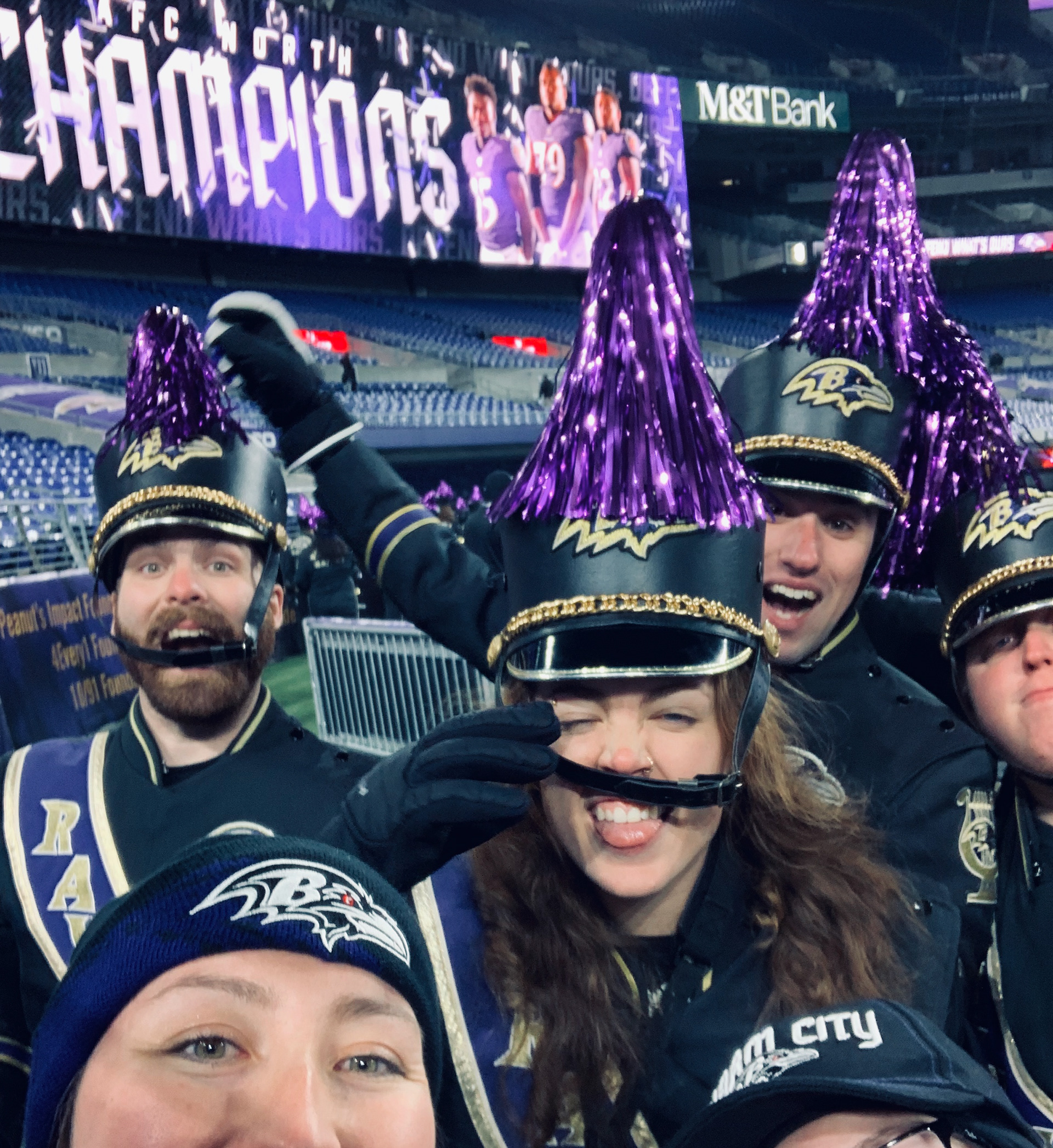 Baltimore Ravens marching band