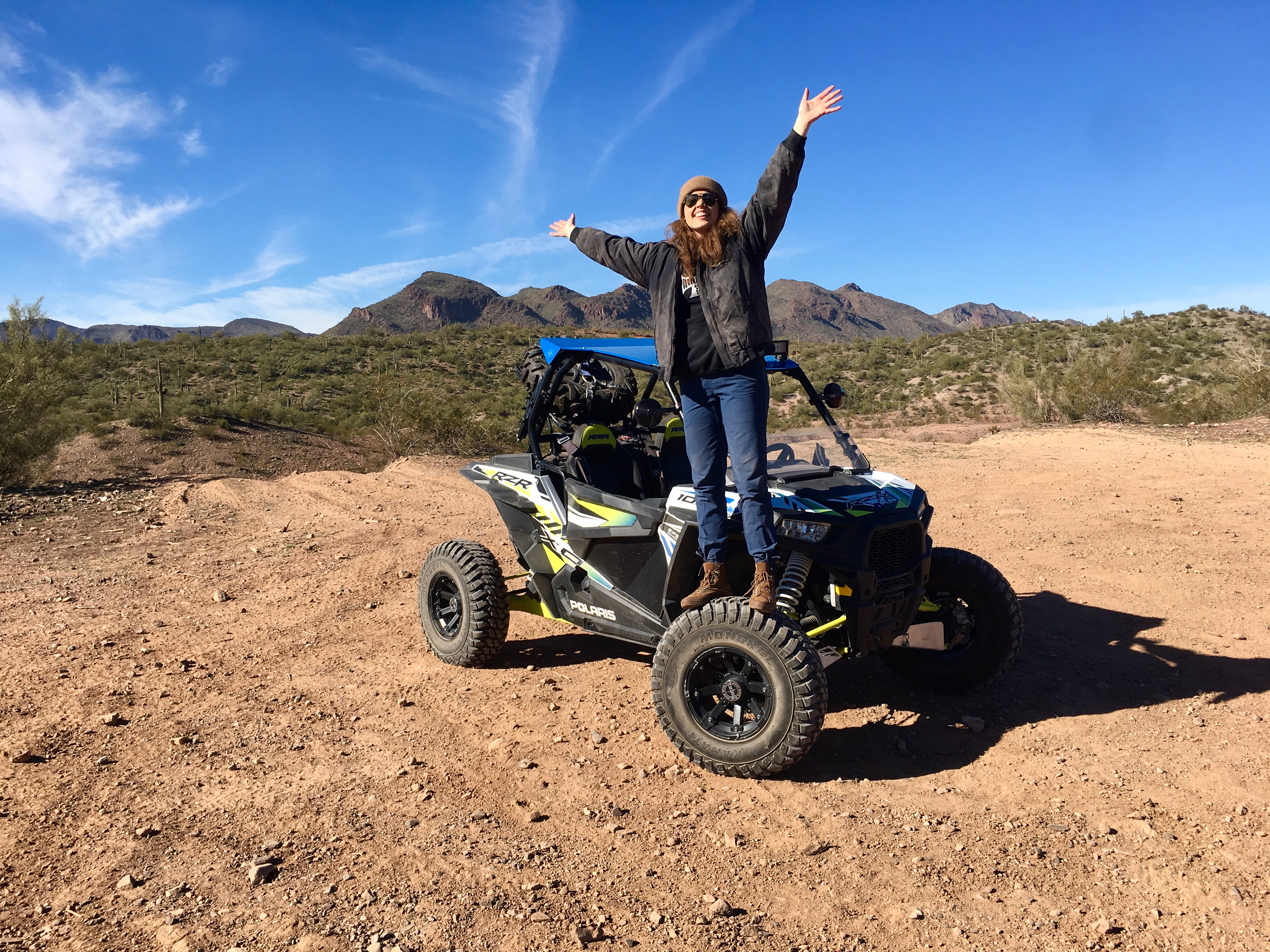 Out in the Arizona desert, where I'm from