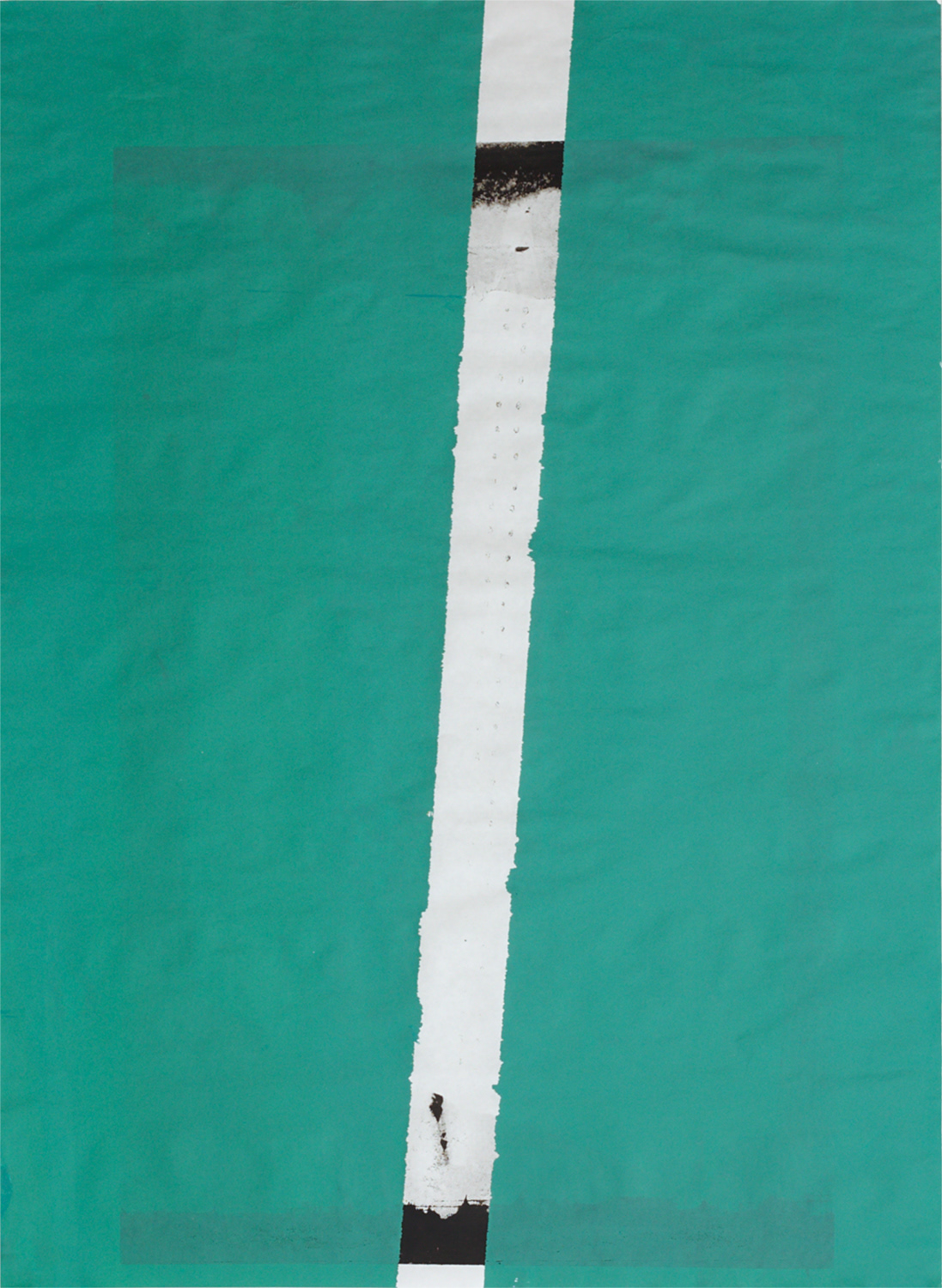 Hommage an Barnett Newman I / 2019 / Siebdruck / Acrylfarbe, Papier / 74,5 x 54,5 cm