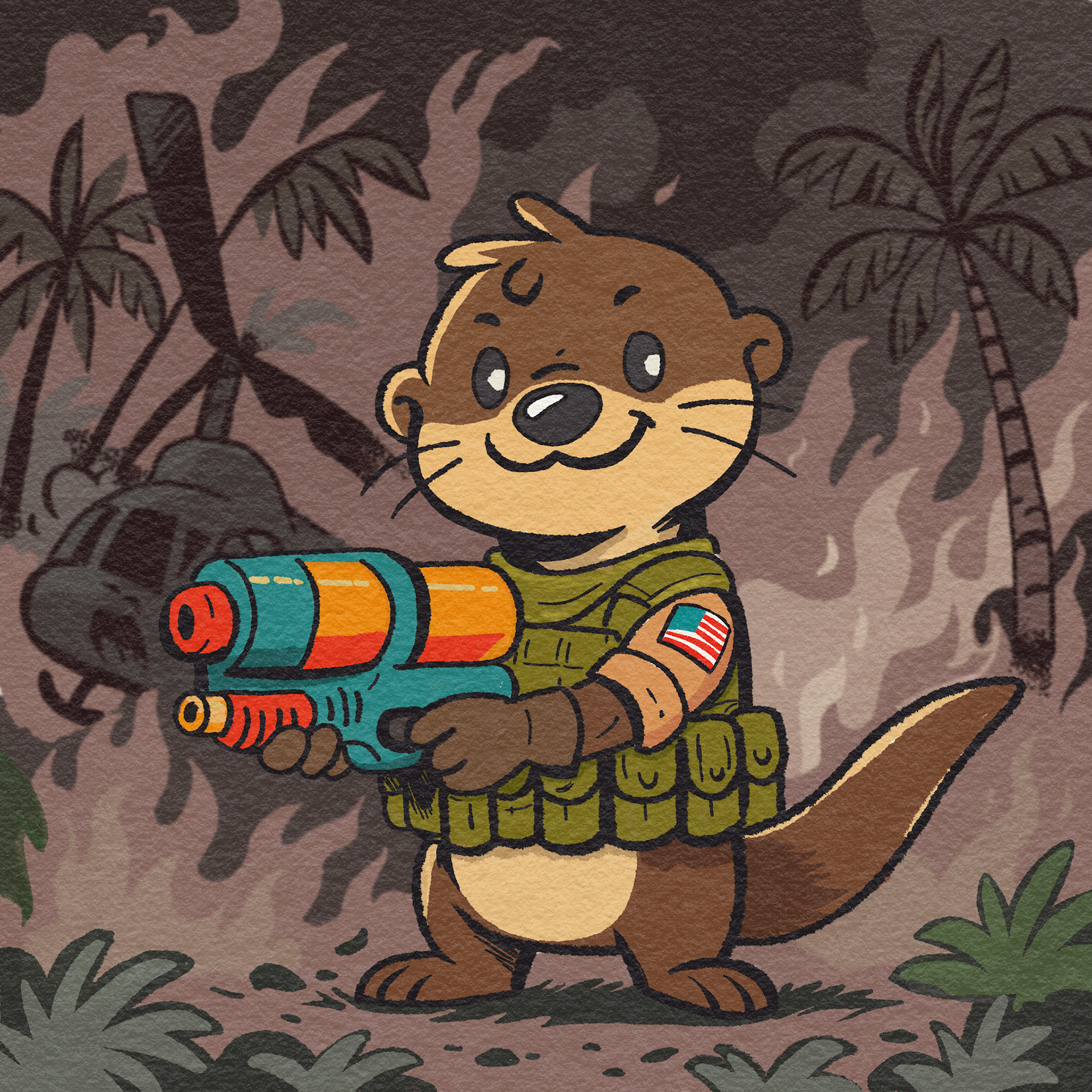 Navy Otter