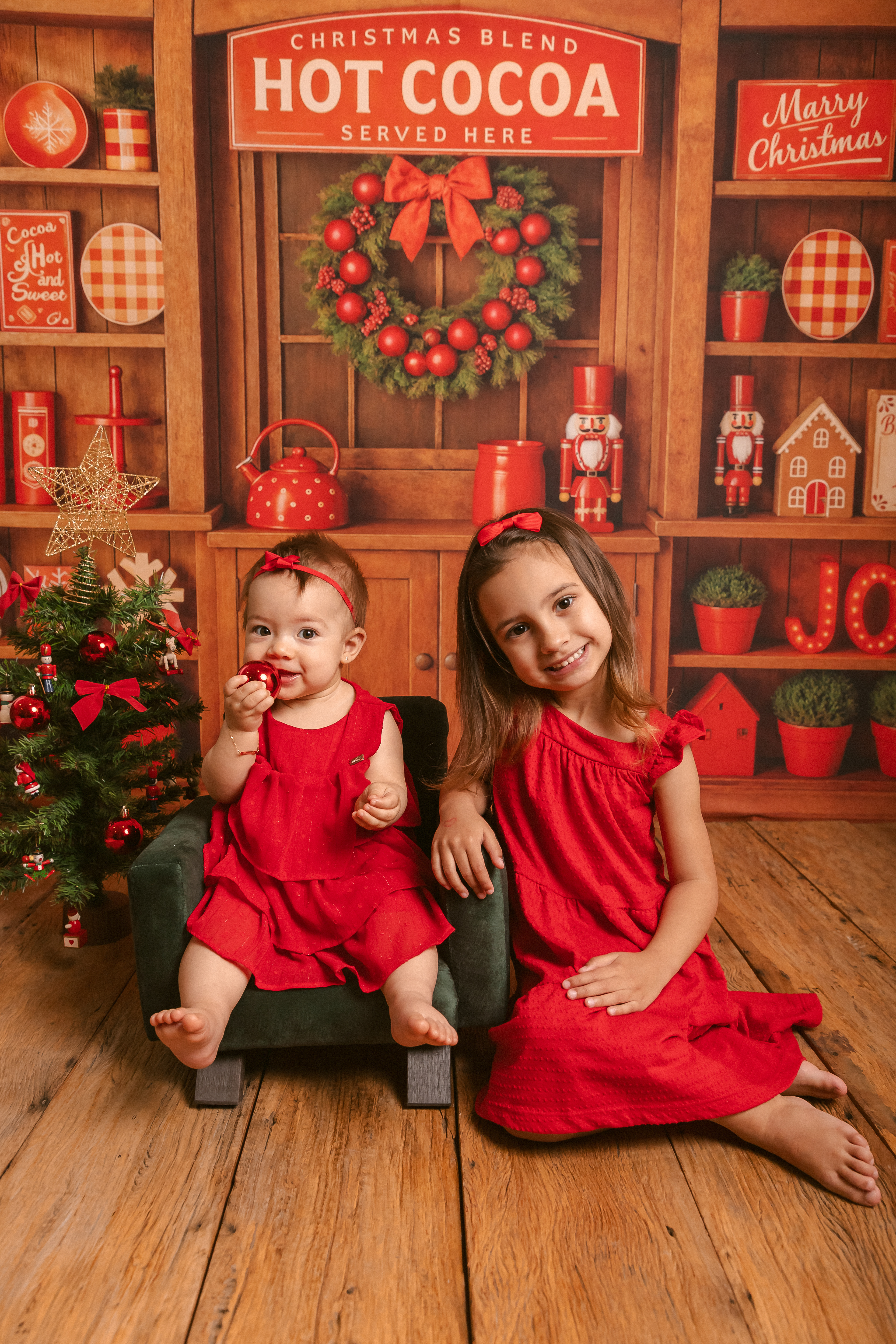 Ensaio de Natal 2025 - Fotografia Infantil