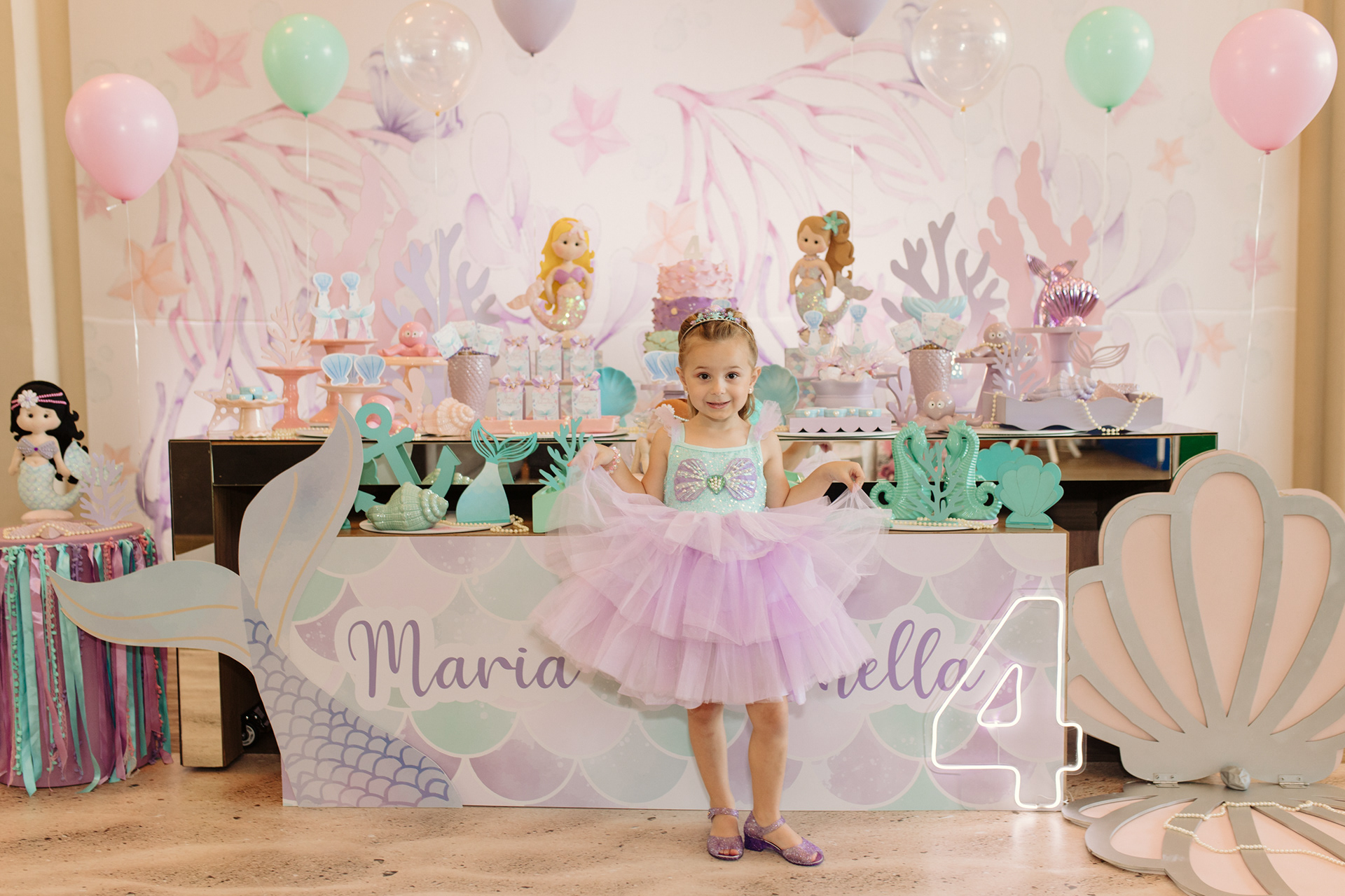 Aniversário 4 anos - Maria Antonella