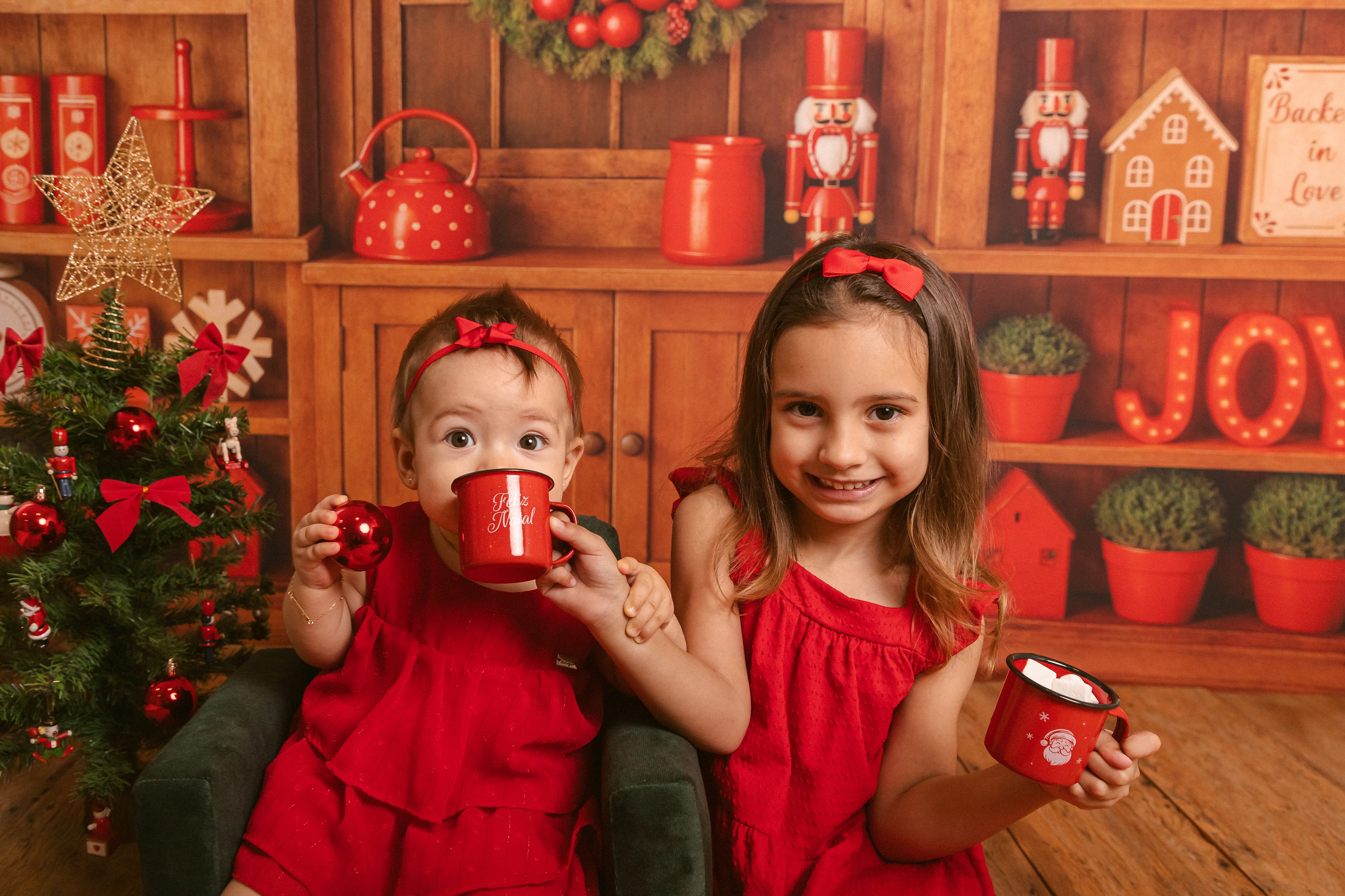 Ensaio de Natal 2025 - Fotografia Infantil