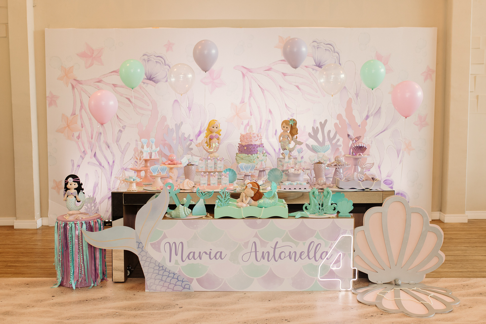 Aniversário 4 anos - Maria Antonella