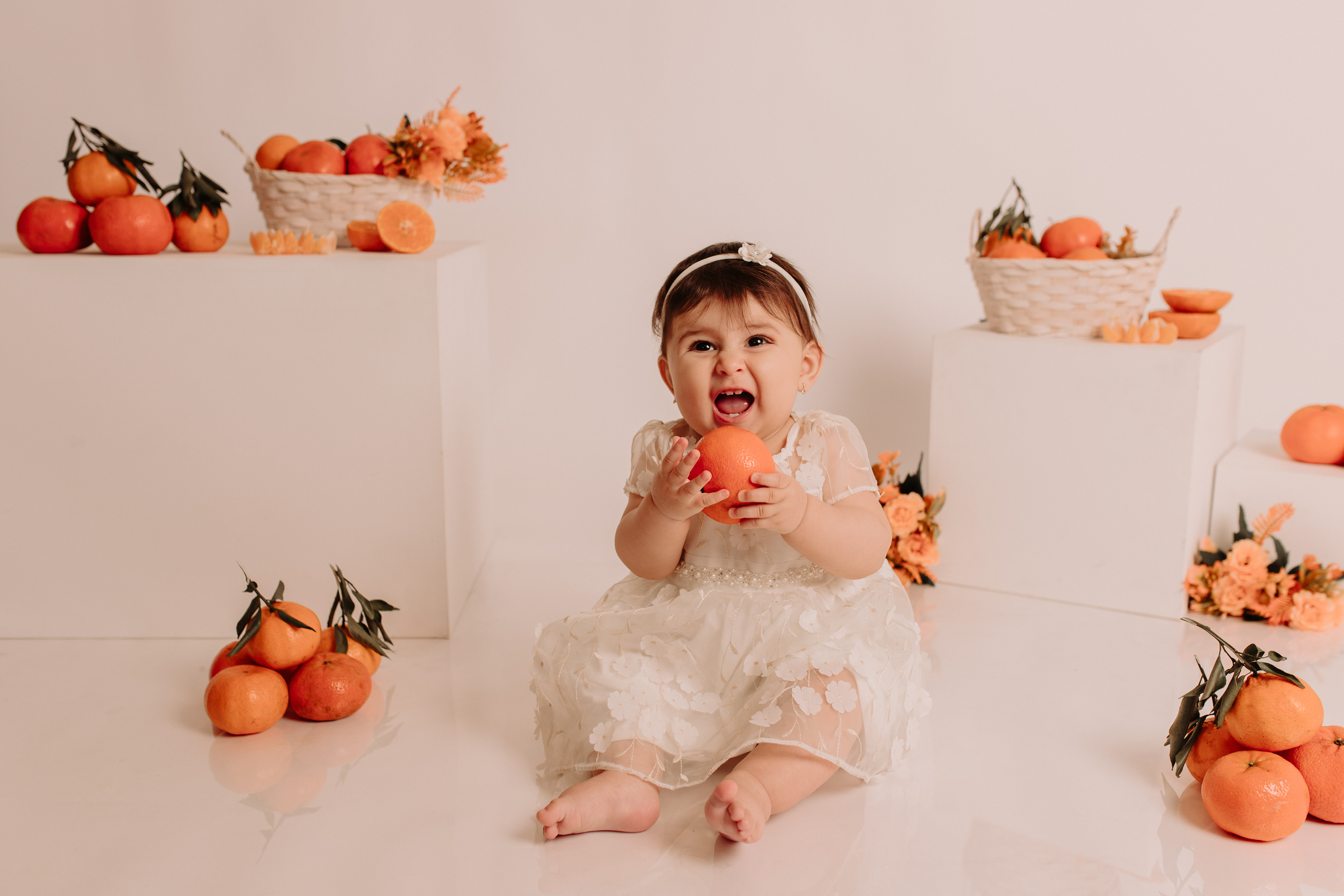 Ensaio 8 meses - Ana Vitória