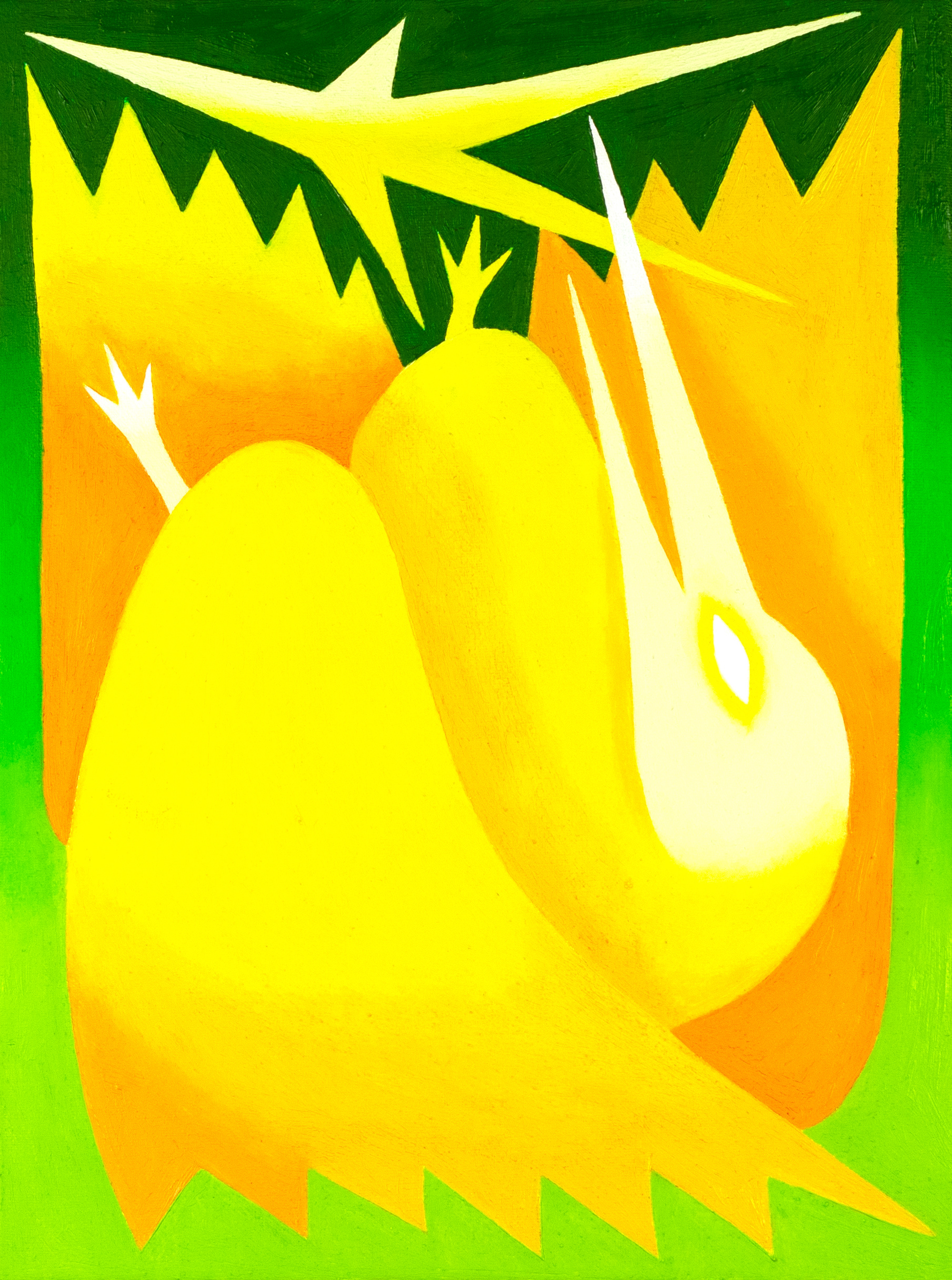 Bird, 2025, 40x30cm, oil on canvas