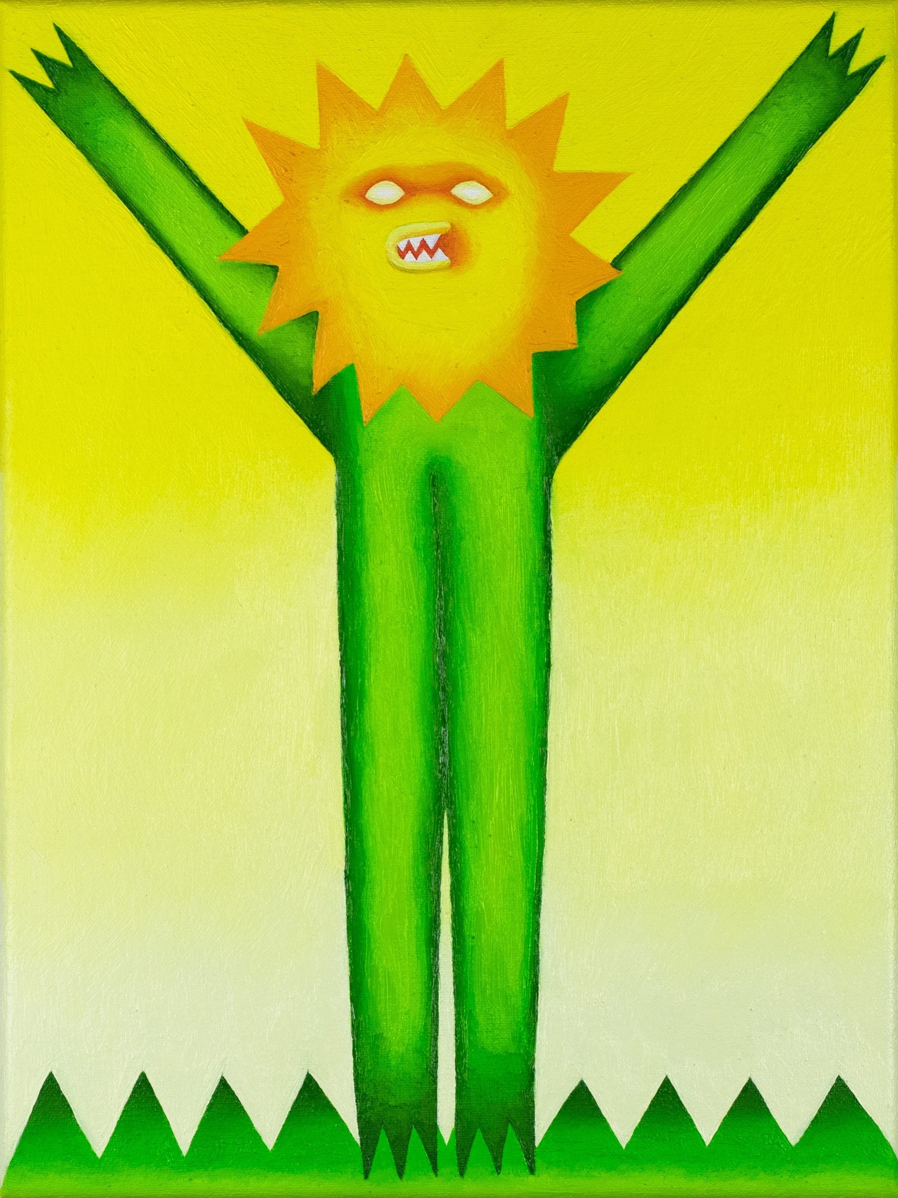 Sunflower, 2025, 40x30cm, oil on canvas