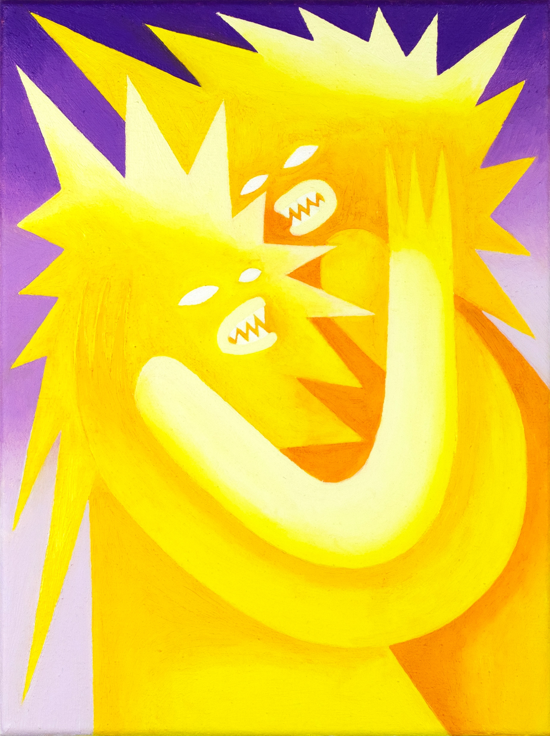 Stars, 2025, 40x30cm, oil on canvas