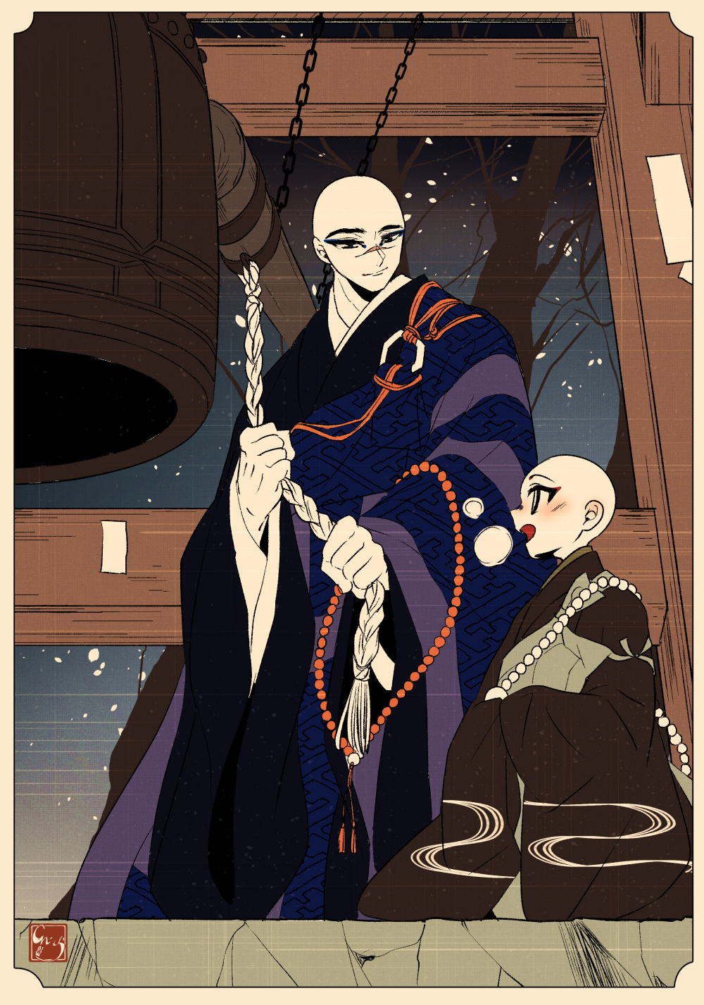 大晦日イラスト