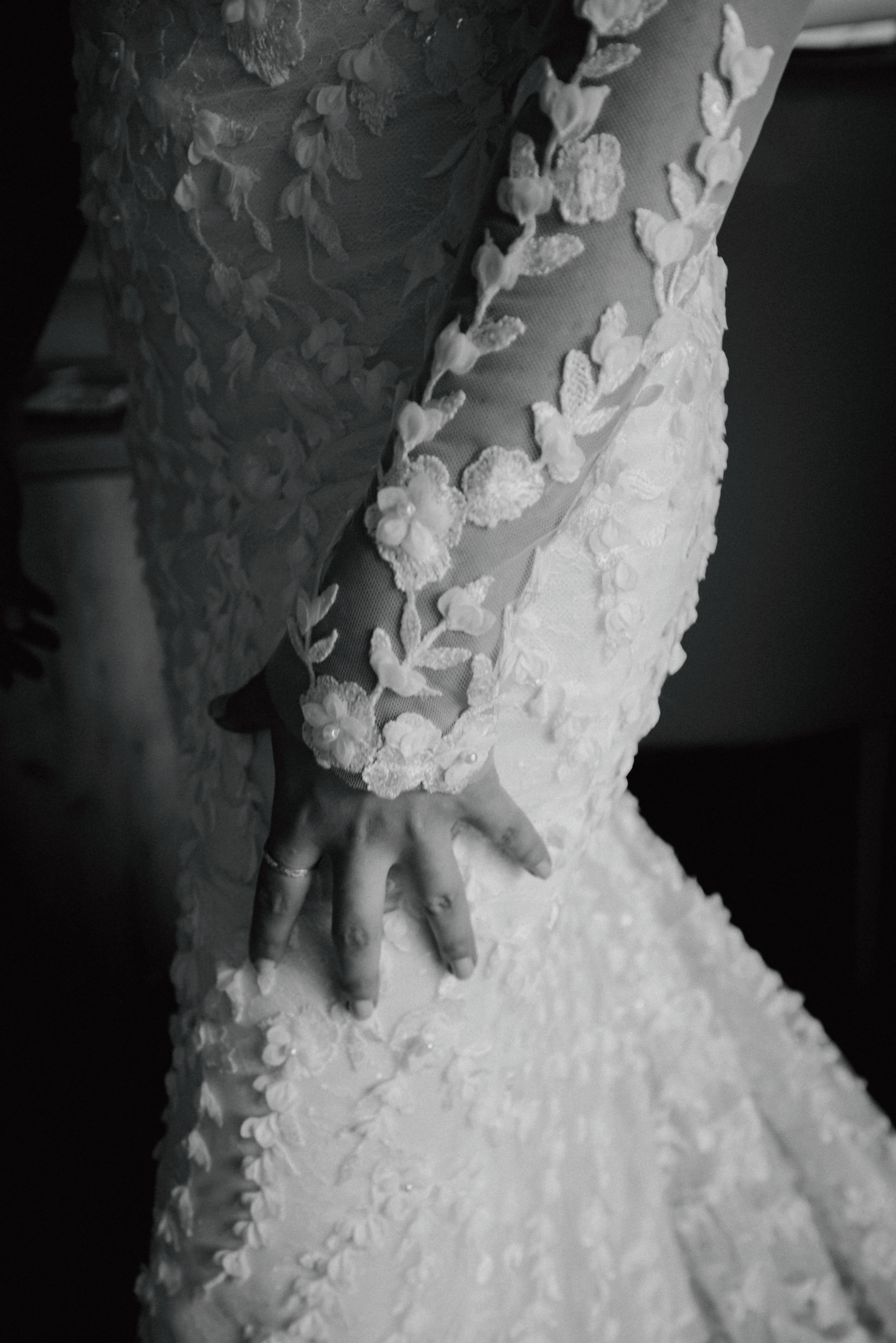 Hände Detail Bild der Braut