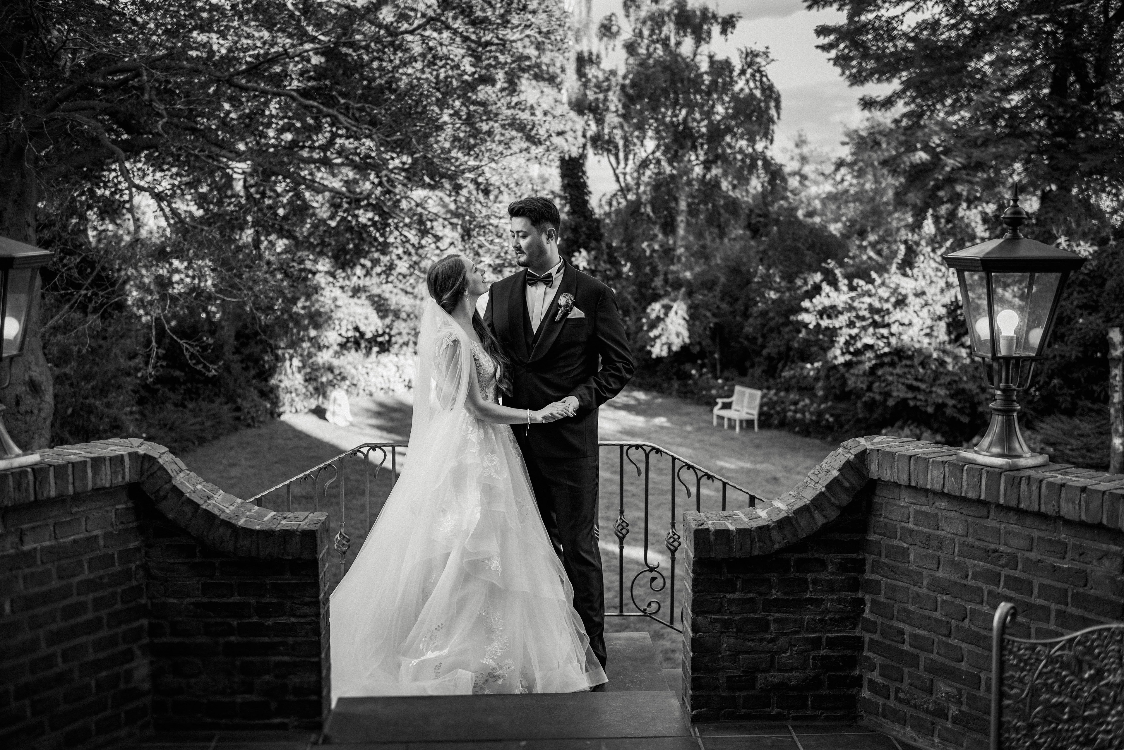 Hochzeitsfotograf und Brautpaar