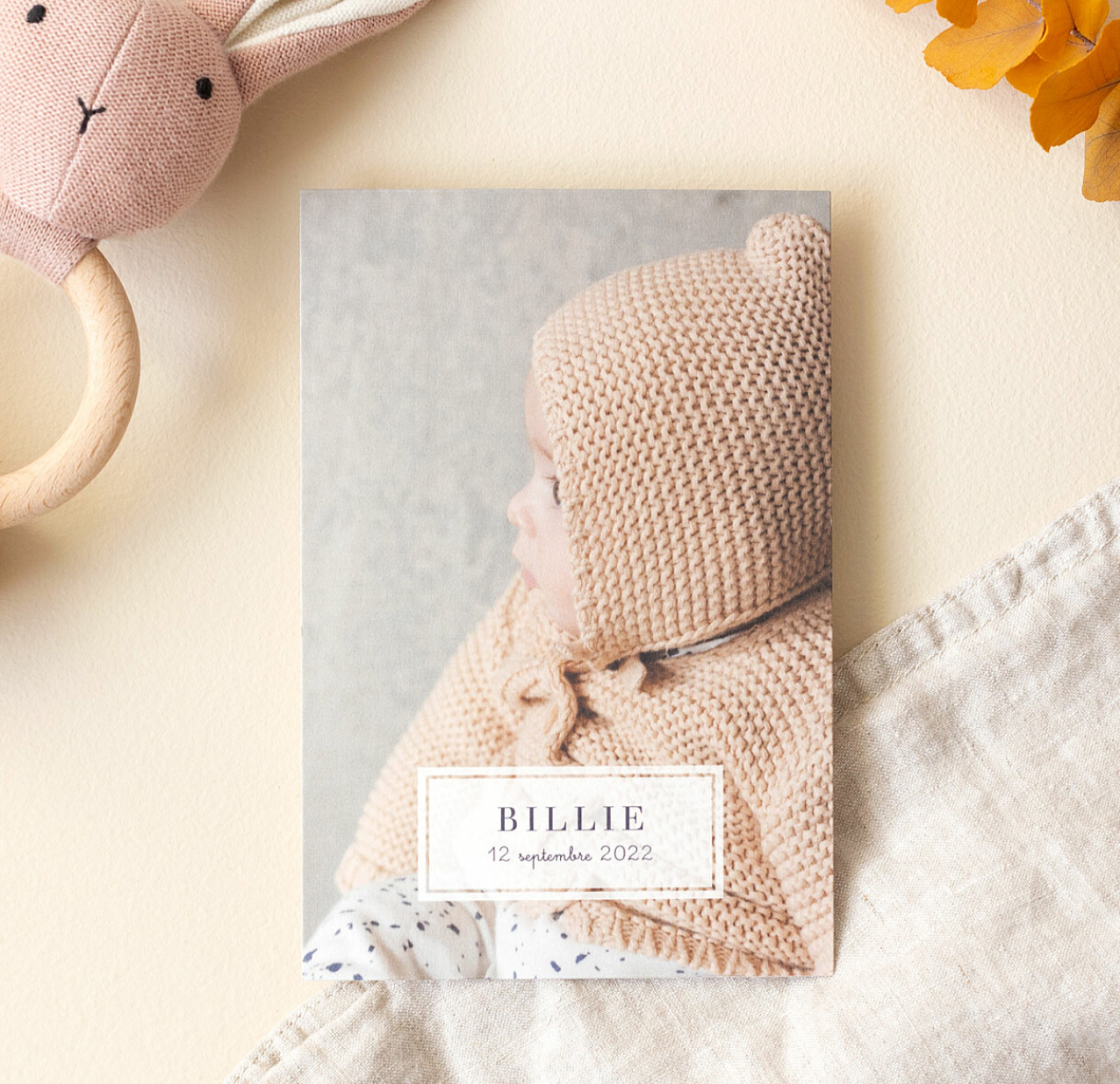 faire part de naissance Rosemood