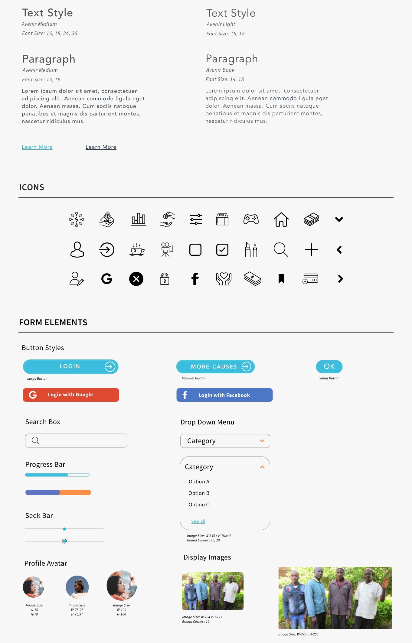 Saveforward Style Guide