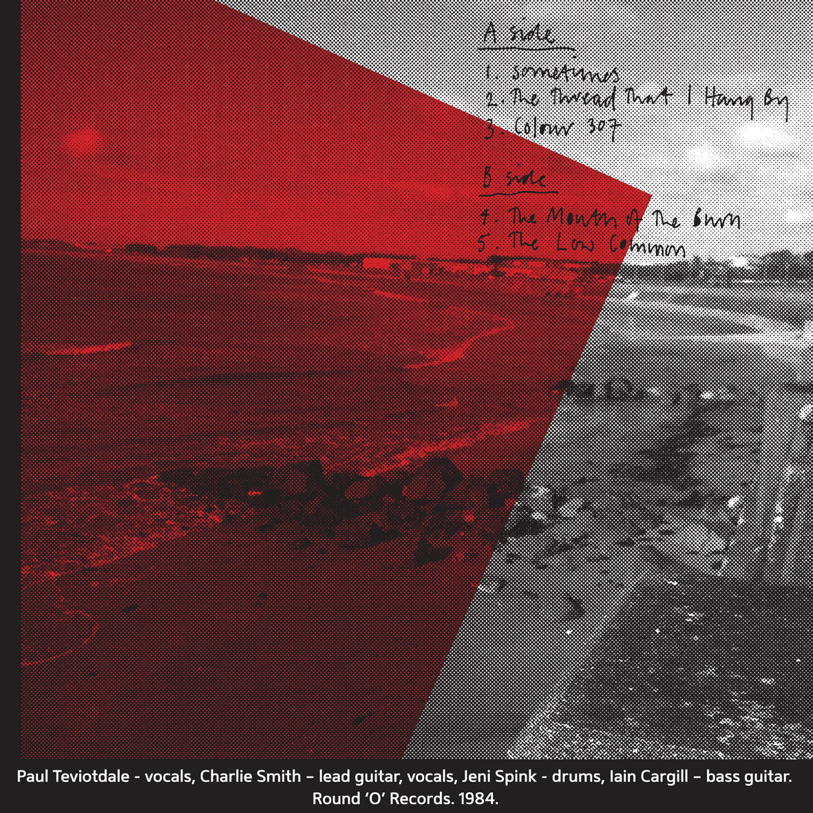 The High Common (record sleeve back). Silkscreen print. A/P. World Record Day
