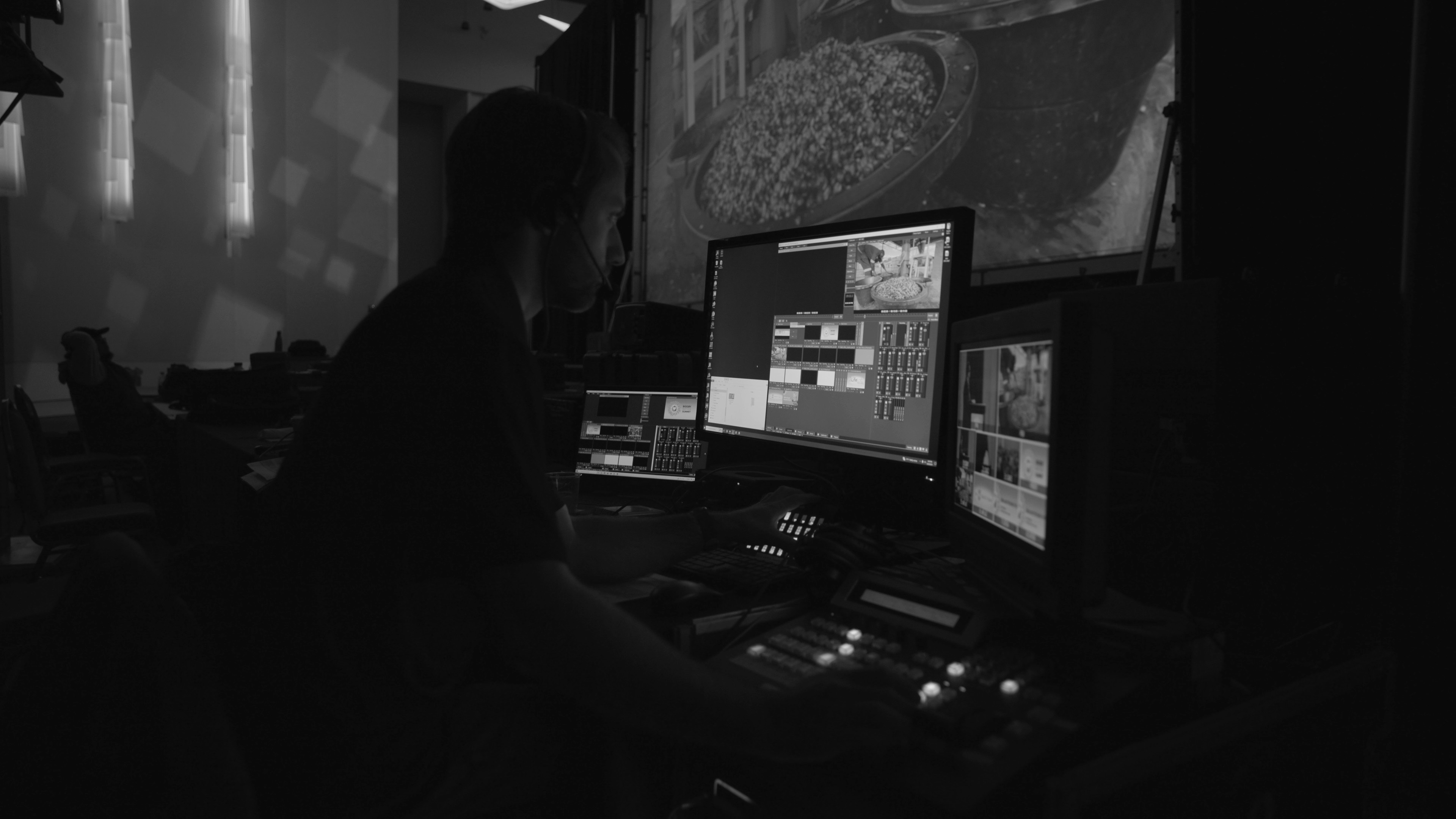 Technical directing at BIGGBY Nation Summit in Detroit. (2023)