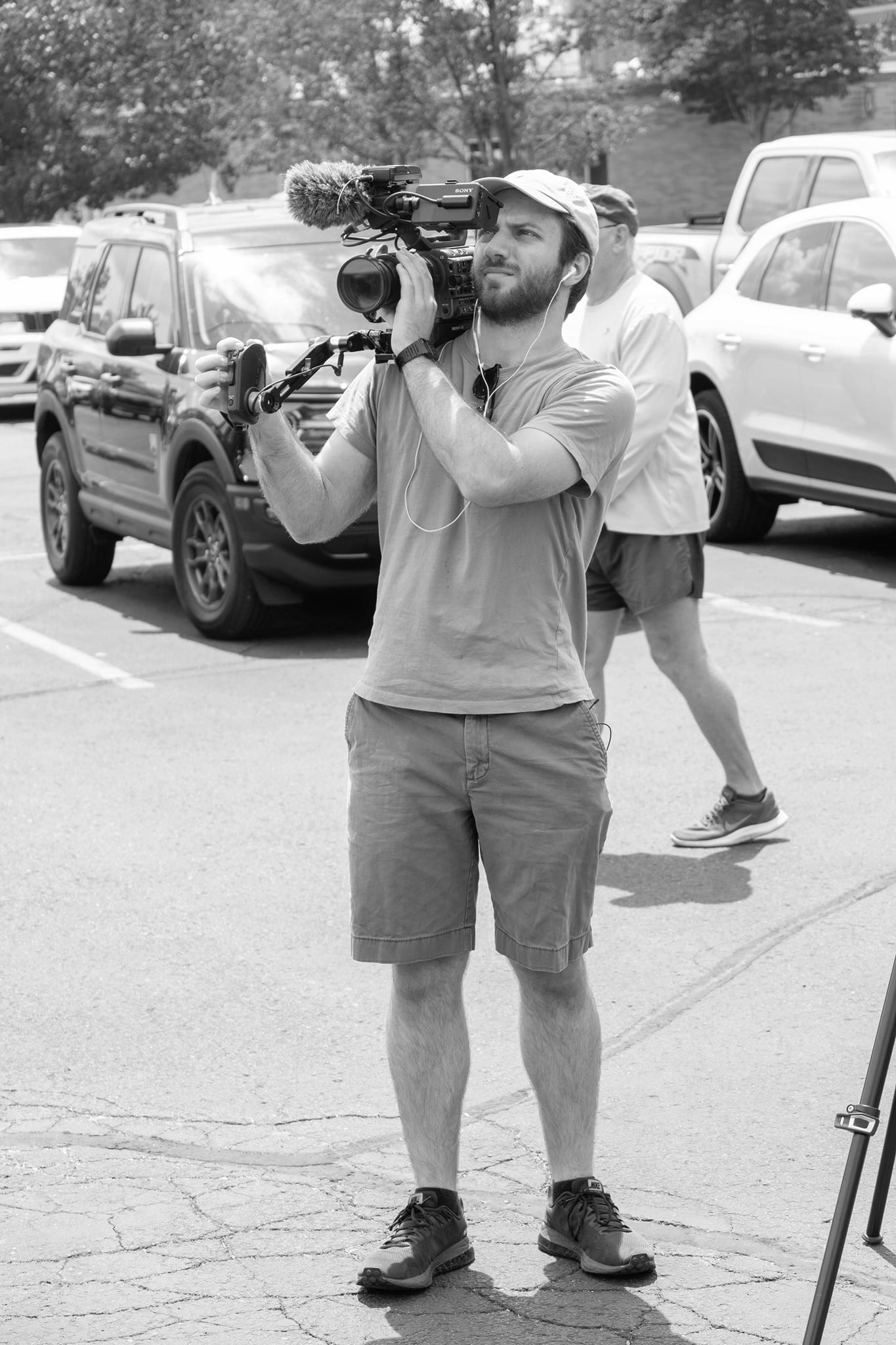 Capturing footage for What Ike Would Do Foundation. (2021)