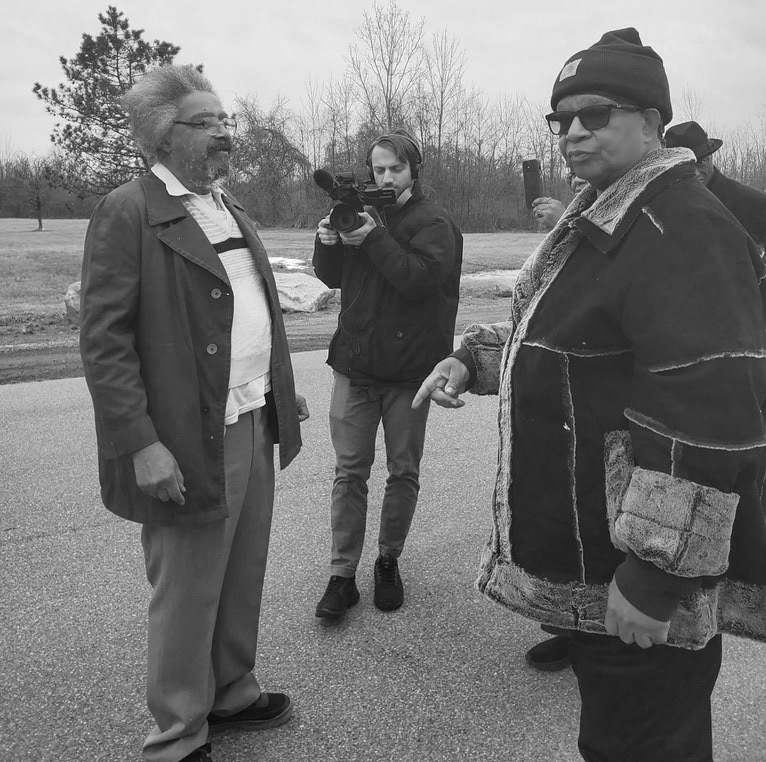 Capturing the release of Jimmy Burden, whose sentence was commuted by Gov. Gretchen Whitmer. (2023)