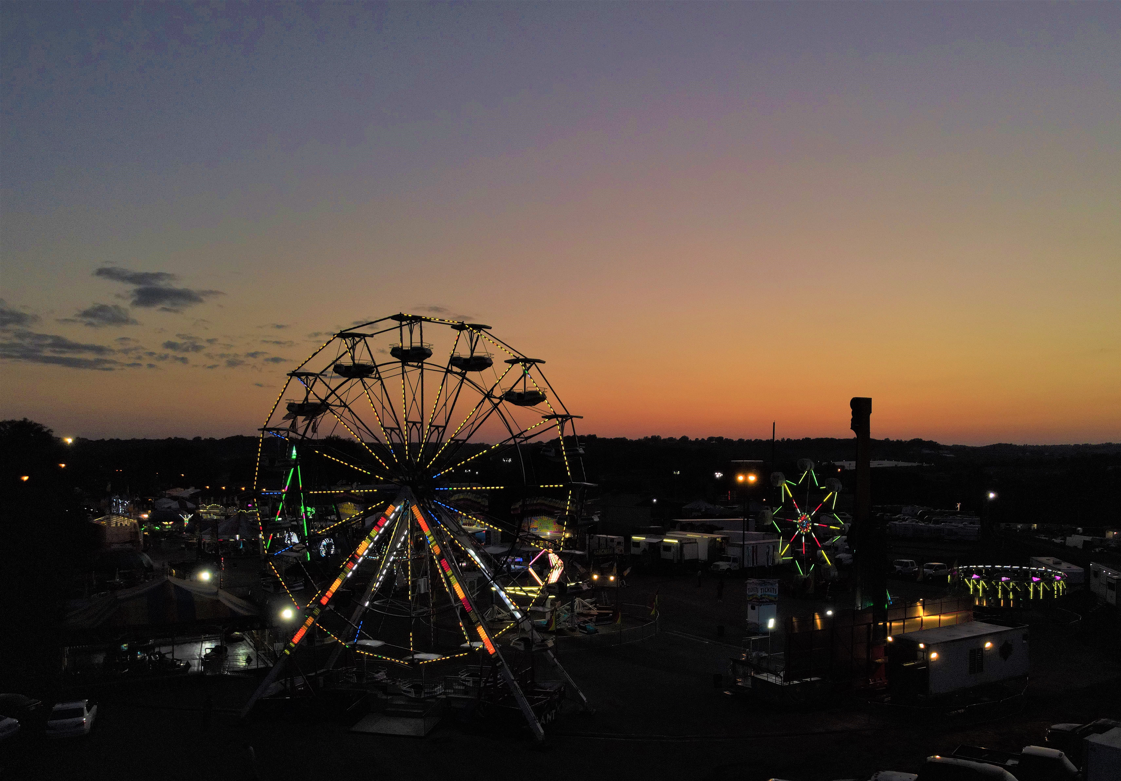 Dubuque County Fair. © 2021 Hawkinson Aerial Photography, LLC