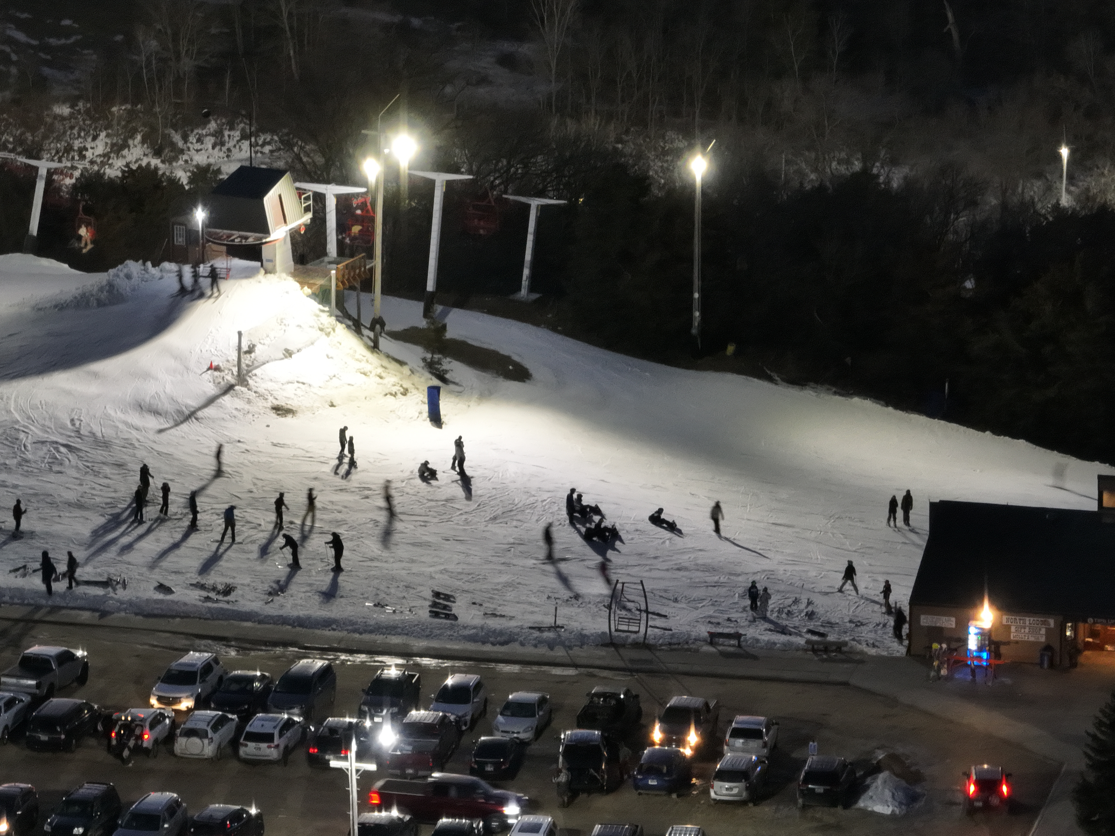 Sundown Mountain - Dubuque, Iowa. © 2022 Hawkinson Aerial Photography, LLC