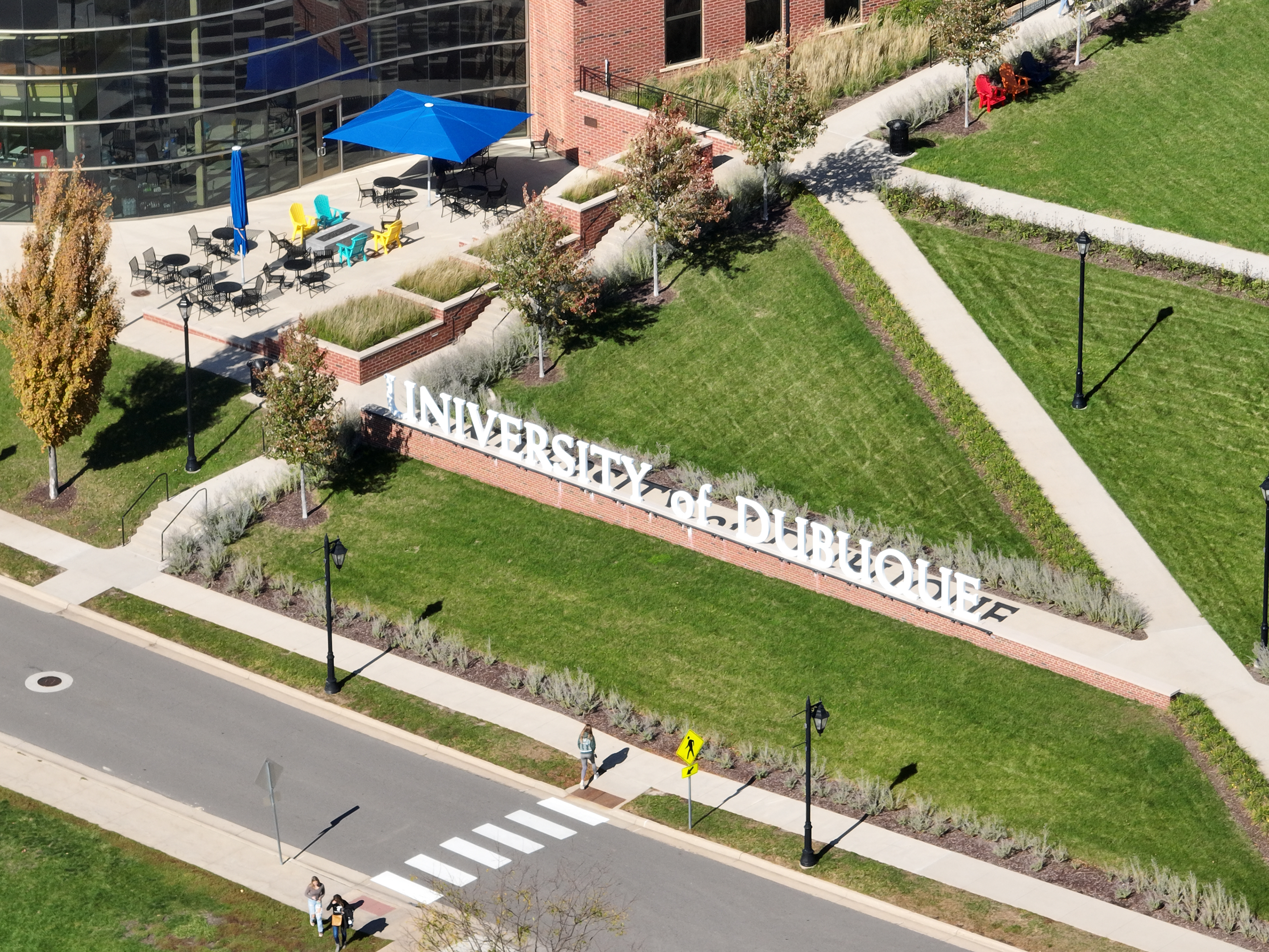 University of Dubuque. Copyright © 2023 Hawkinson Aerial Photography, LLC. All rights reserved.