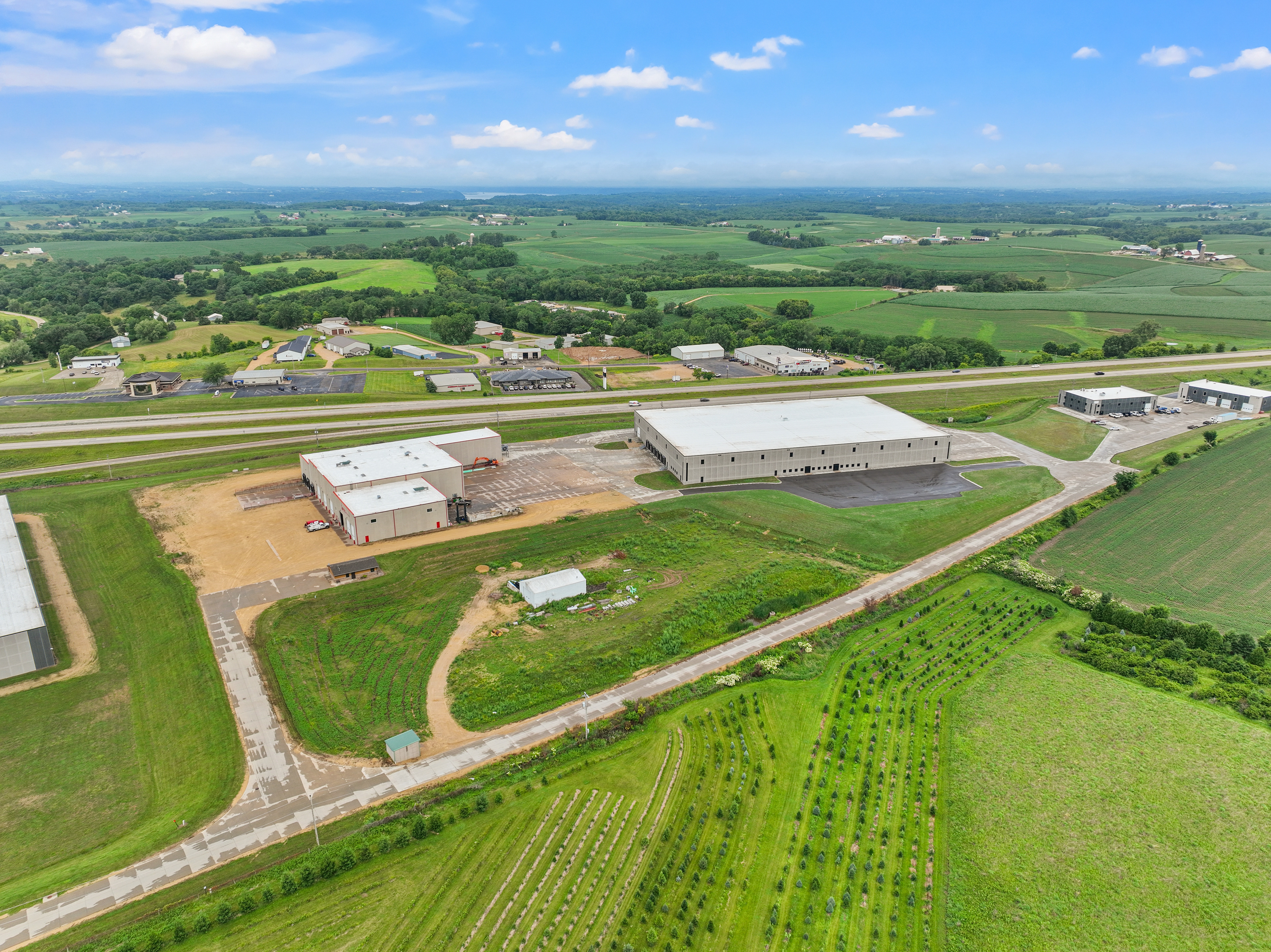 Listed by Steve Davis. Copyright © 2025 Hawkinson Aerial Photography, LLC. All rights reserved.