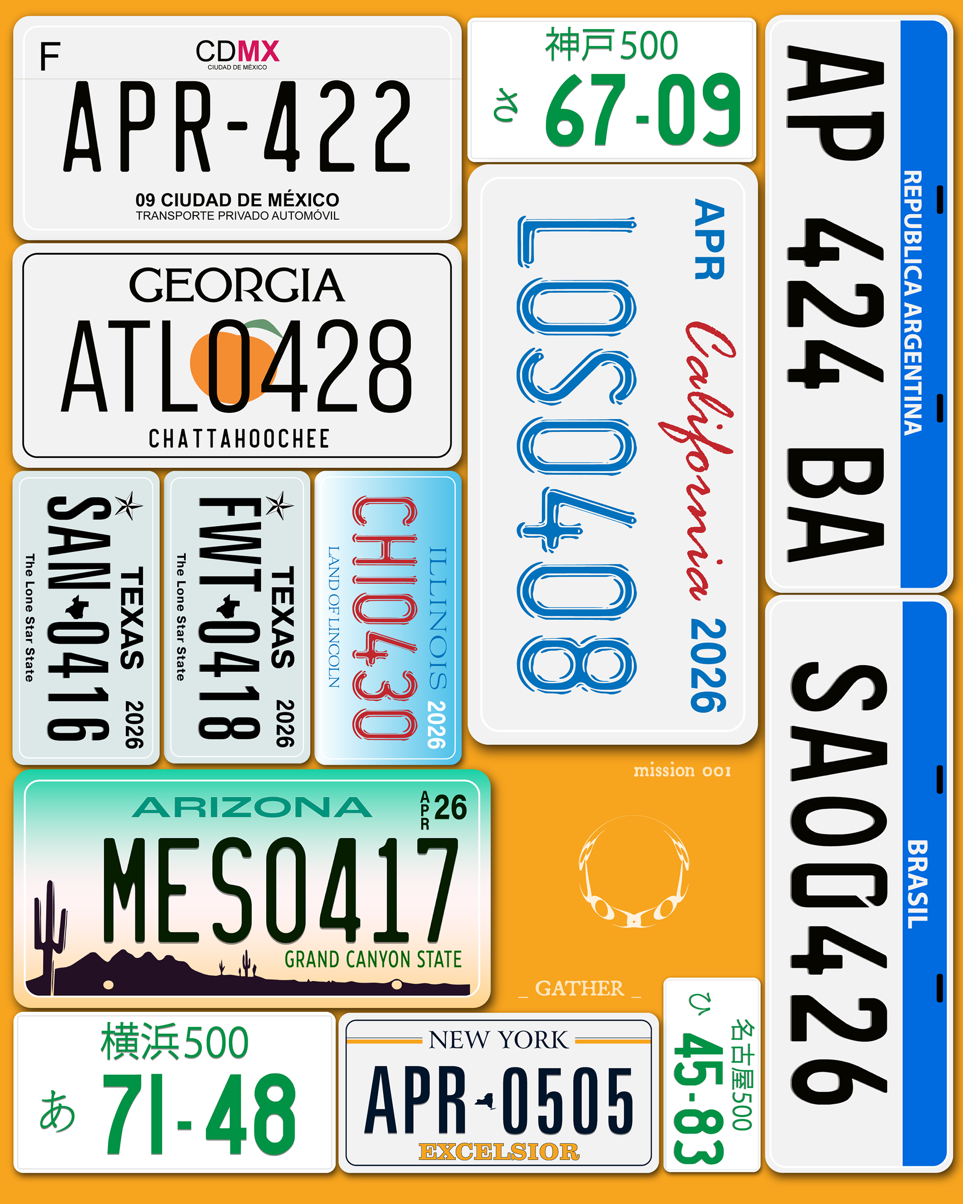 LICENSE PLATE DESIGN 2