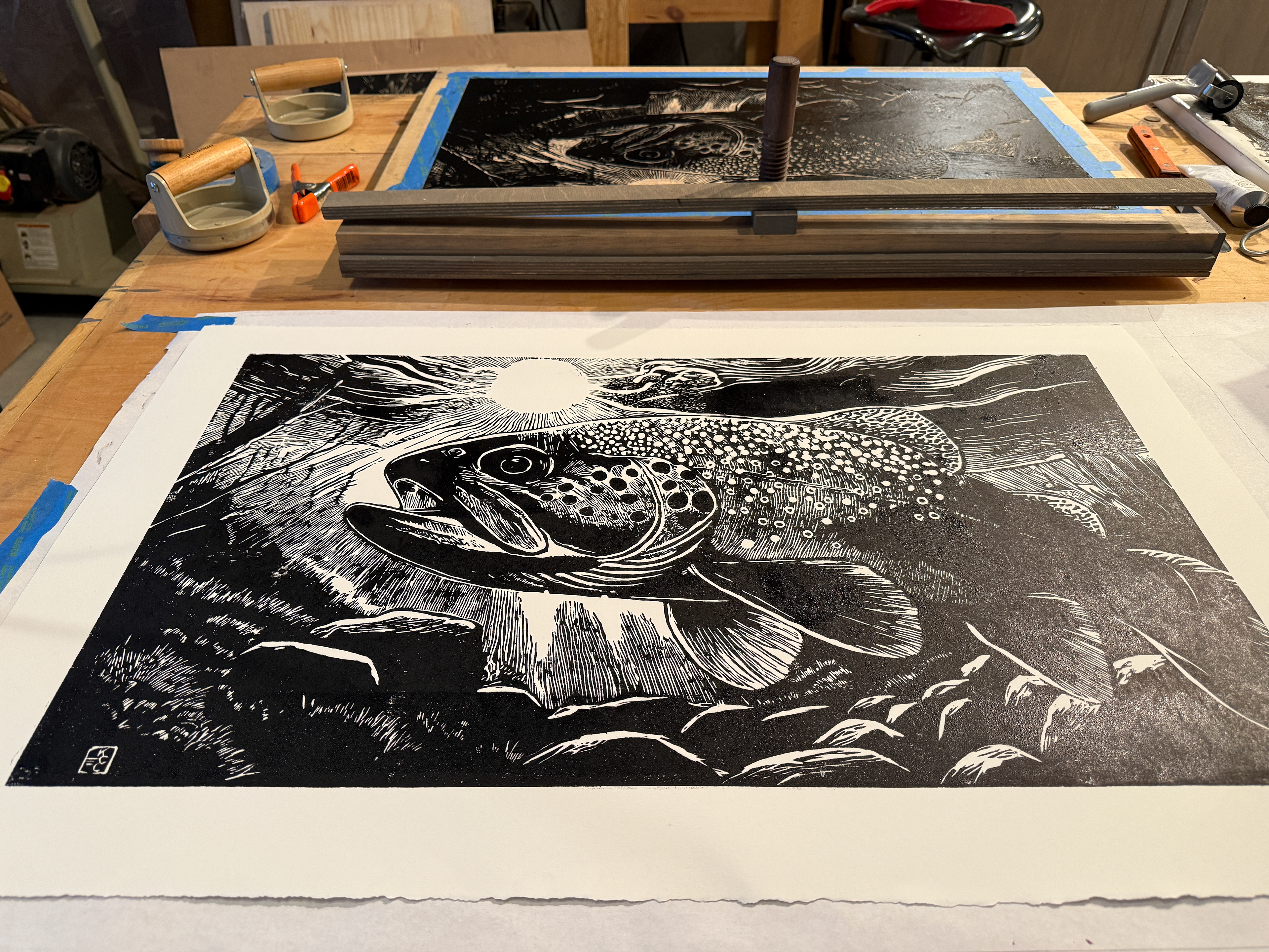 An early proof of The Trout