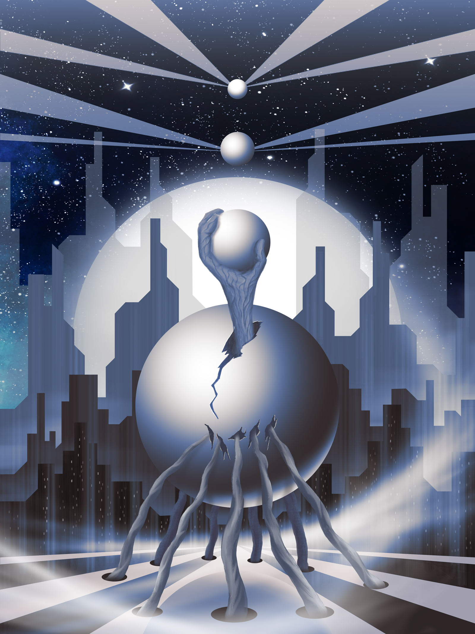 Futuristic city