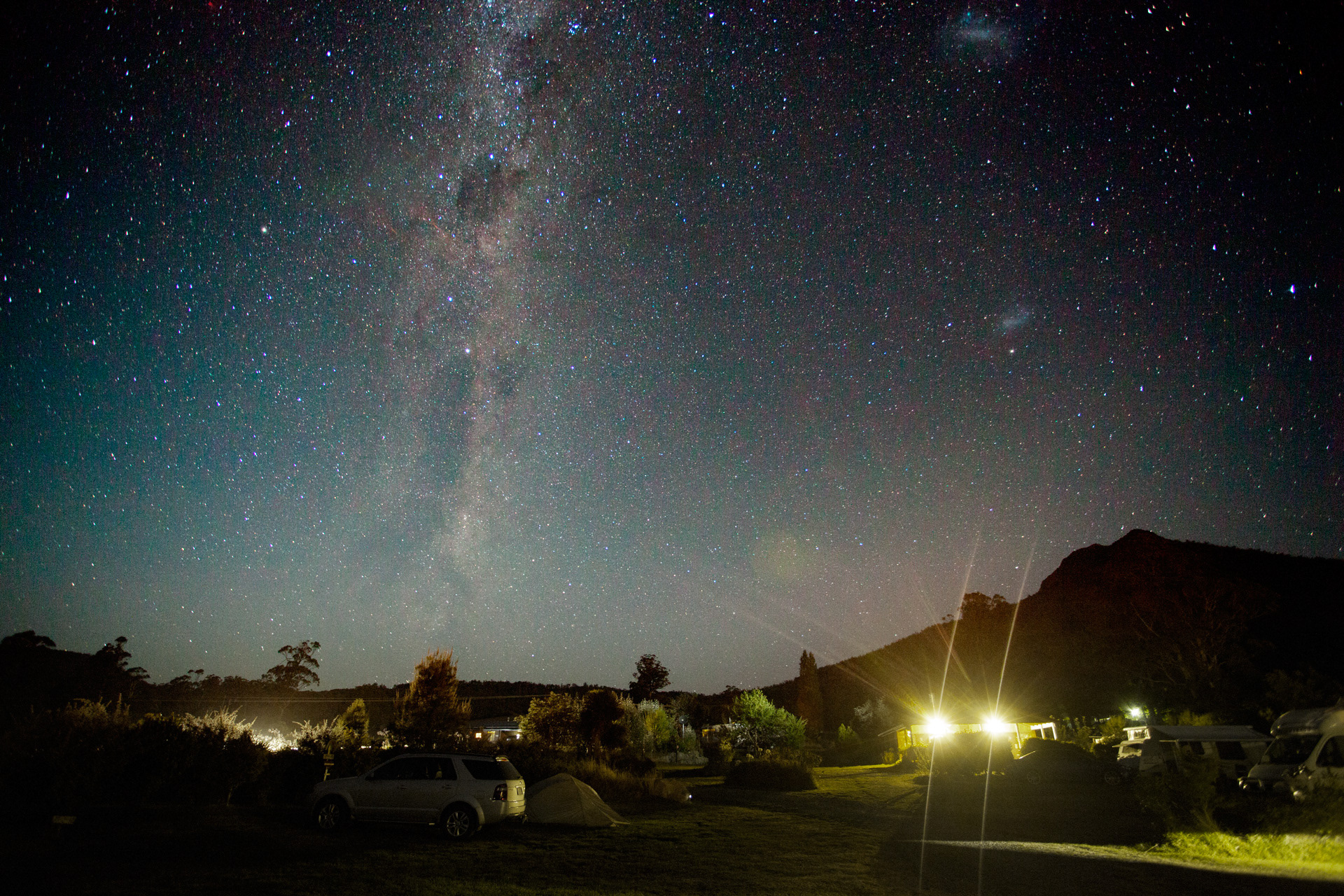 Milky Way in the Golden Valley
