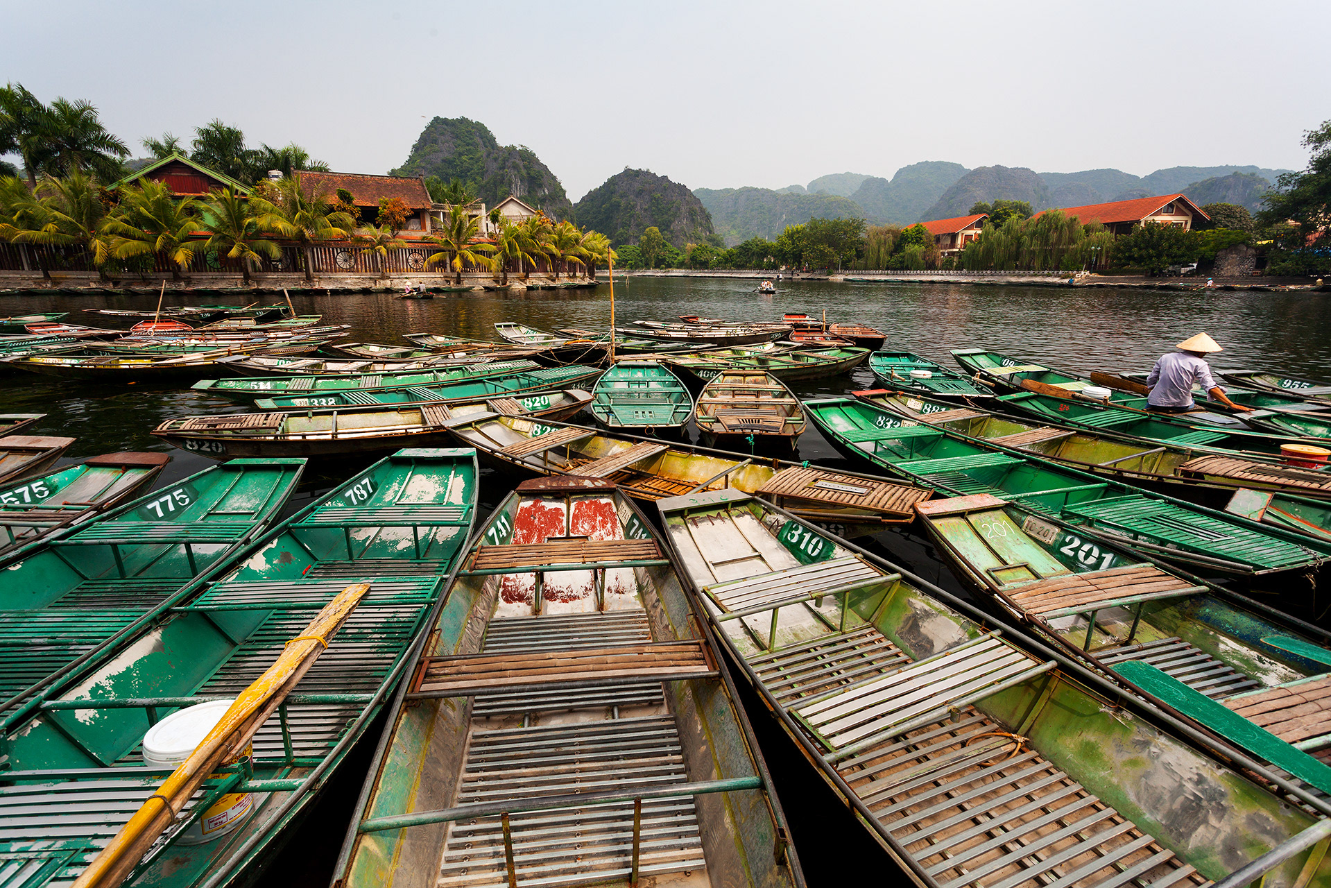 Tam Coc - harbour
