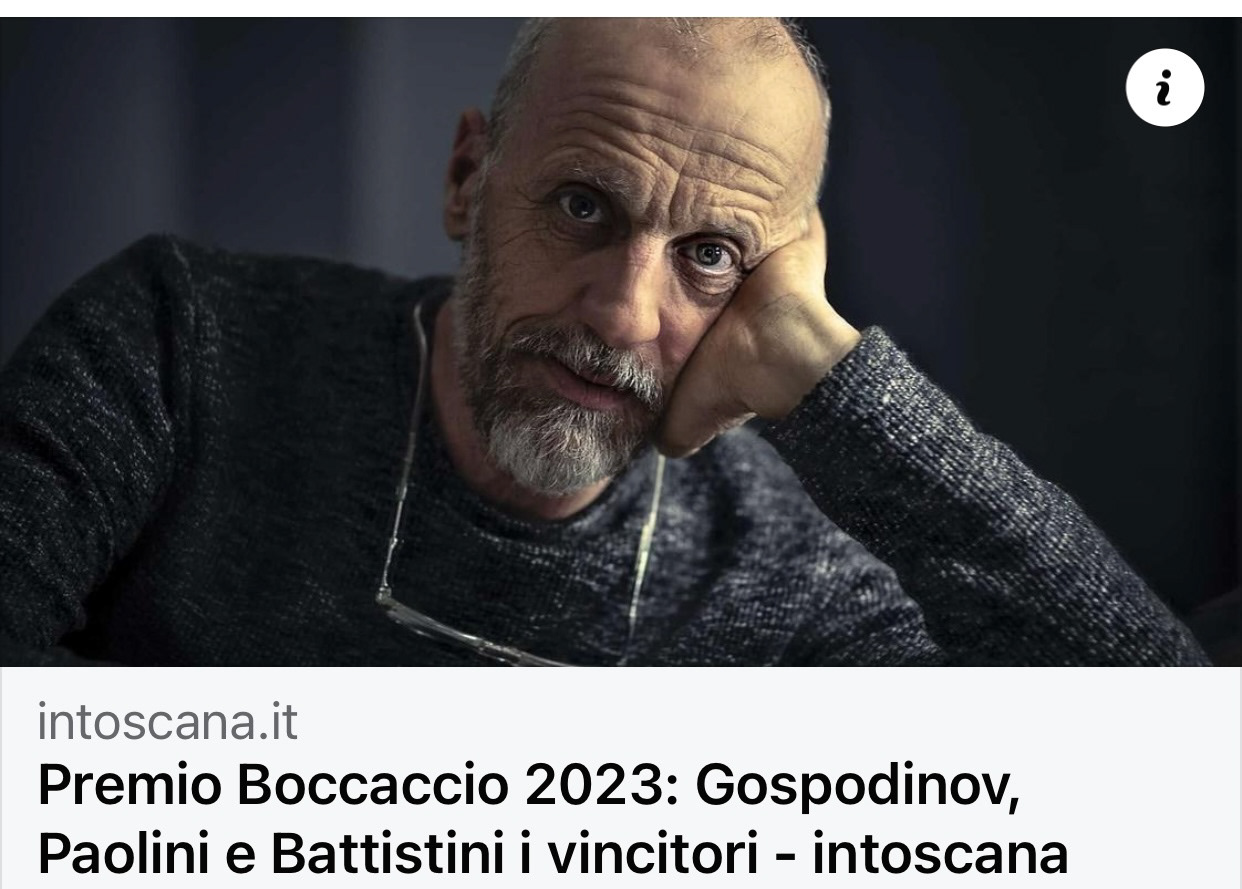 PREMIO BOCCACCIO