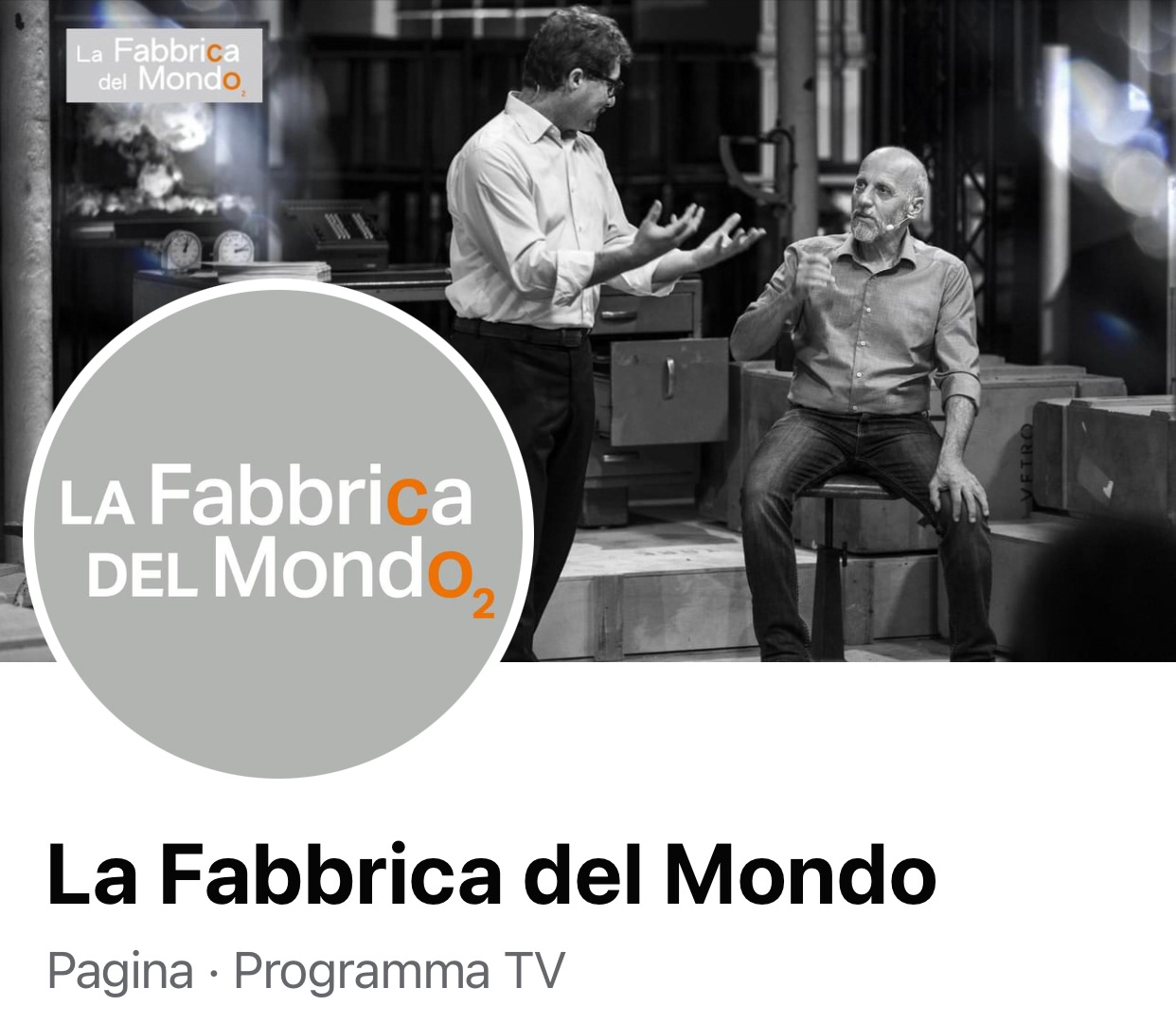 RAI 3 "LA FABBRICA DEL MONDO"