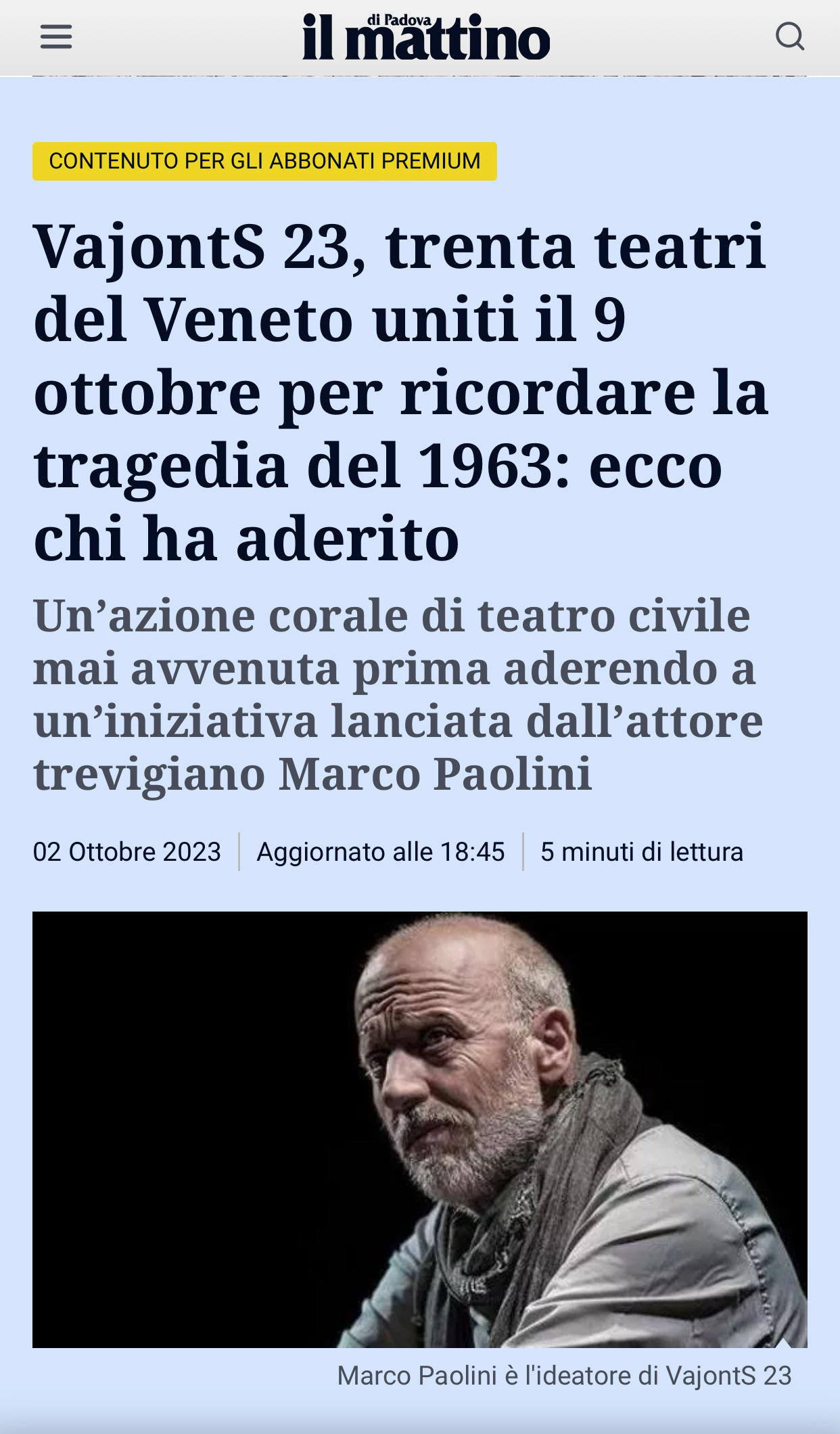 IL MATTINO