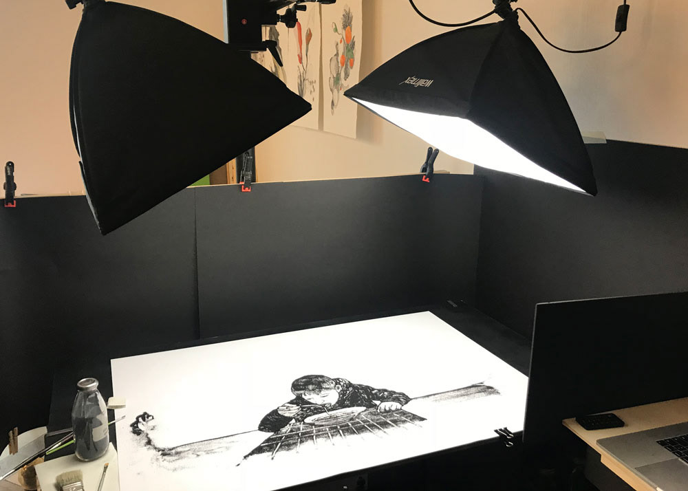 making of (Animationstisch Christina Benz)