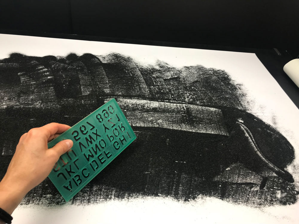 making of  (Animationstisch Christina Benz)