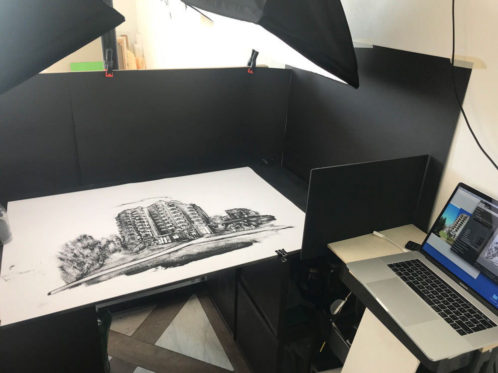 making of (Animationstisch Christina Benz)
