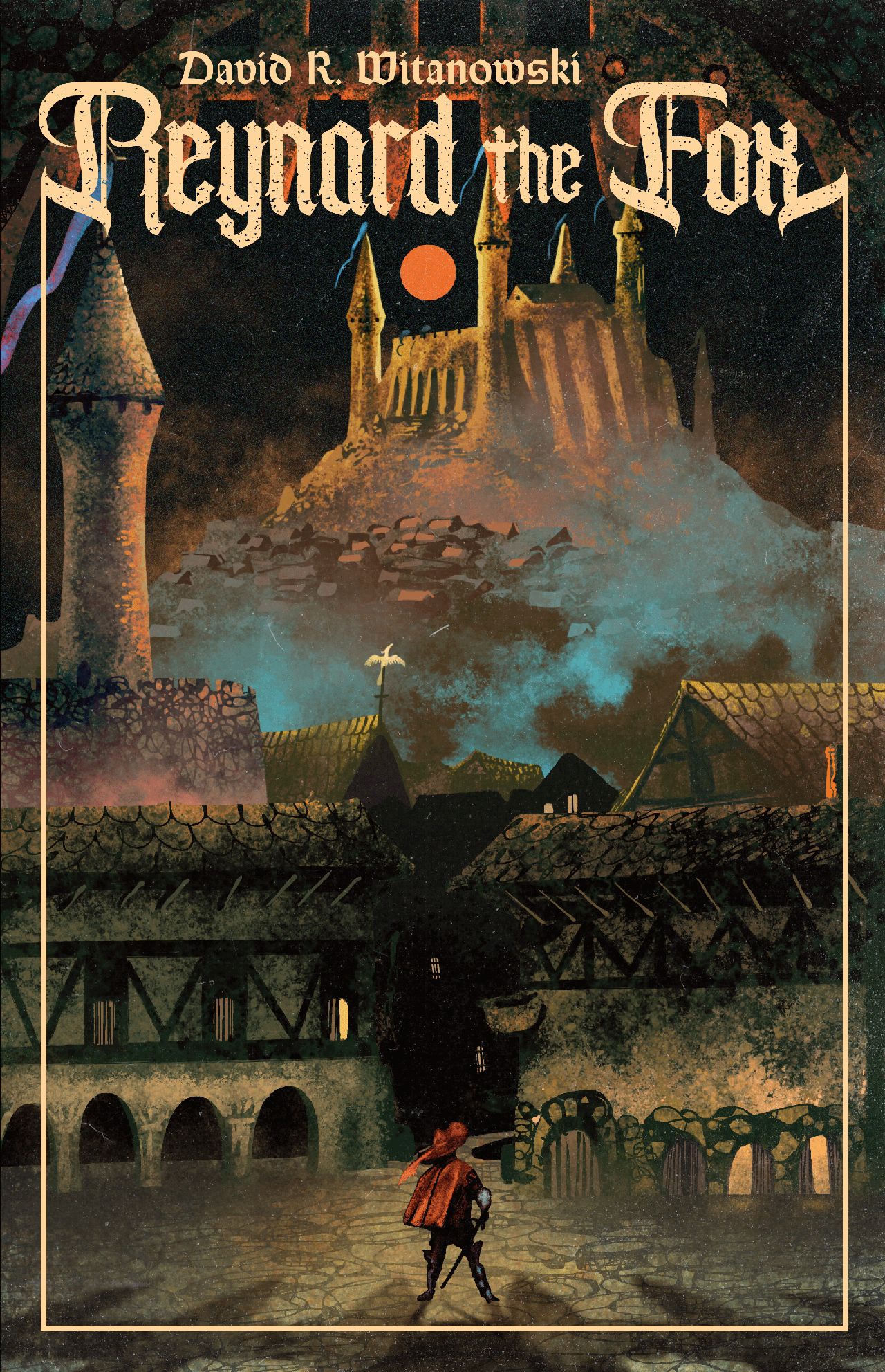 Logo and cover design for the "Reynard the Fox" book by David R. Witanowski. Art by Goran Gligović